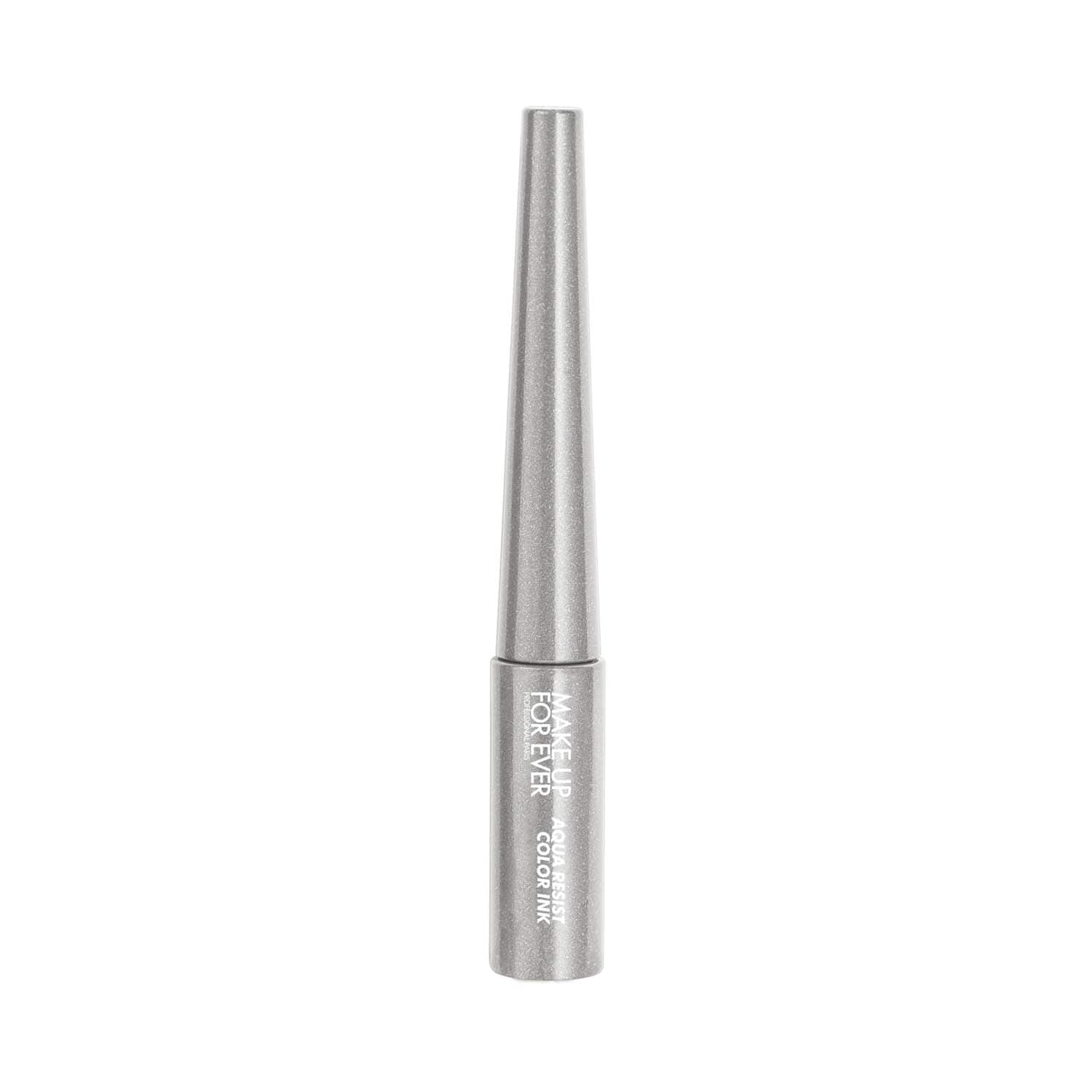 Make Up For Ever | Make Up For Ever Aqua Resist Color Ink Liquid Eyeliner - 07 Silver Power (2 ml)