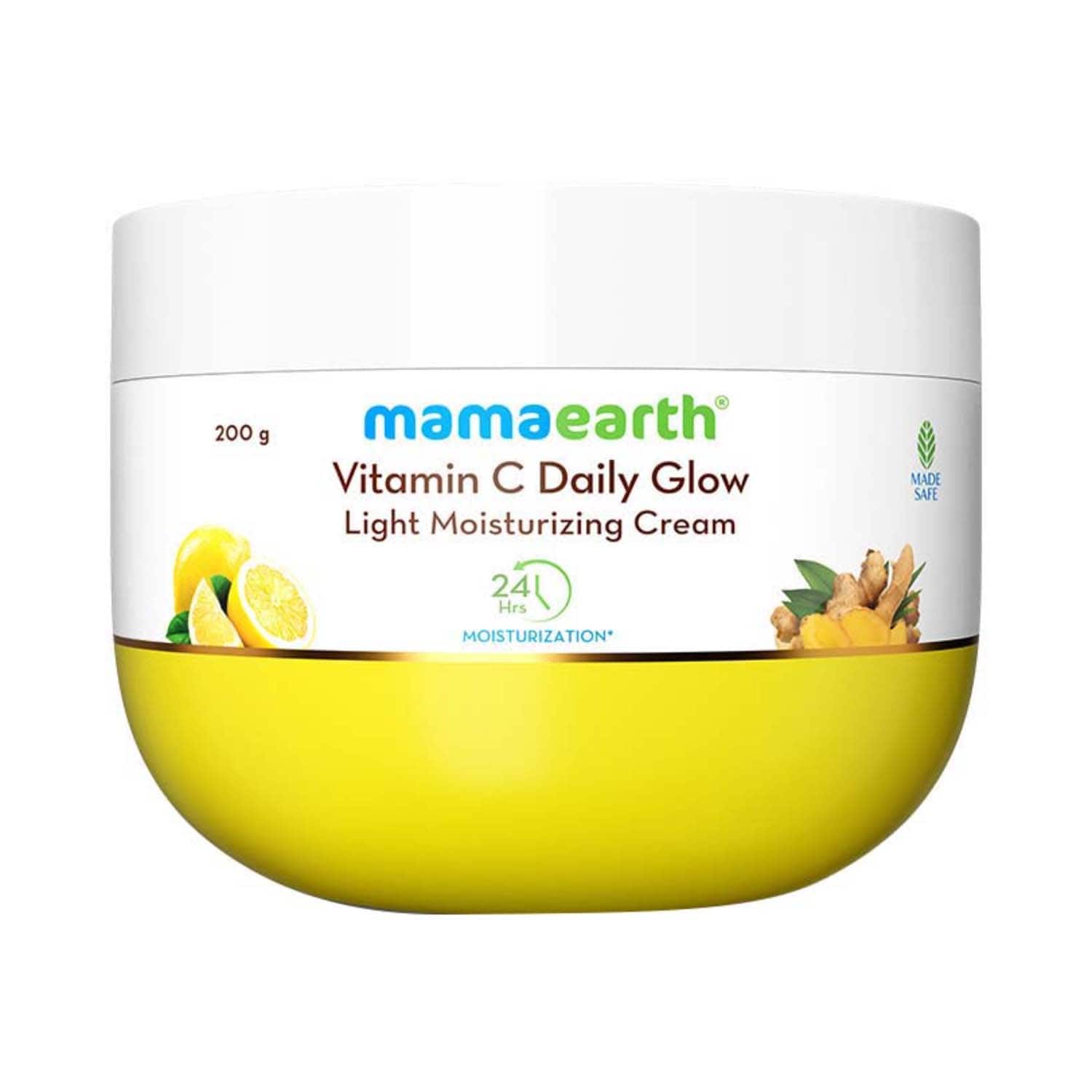 Mamaearth | Mamaearth Vitamin C Daily Glow Light Moisturizing Cream (200 g)