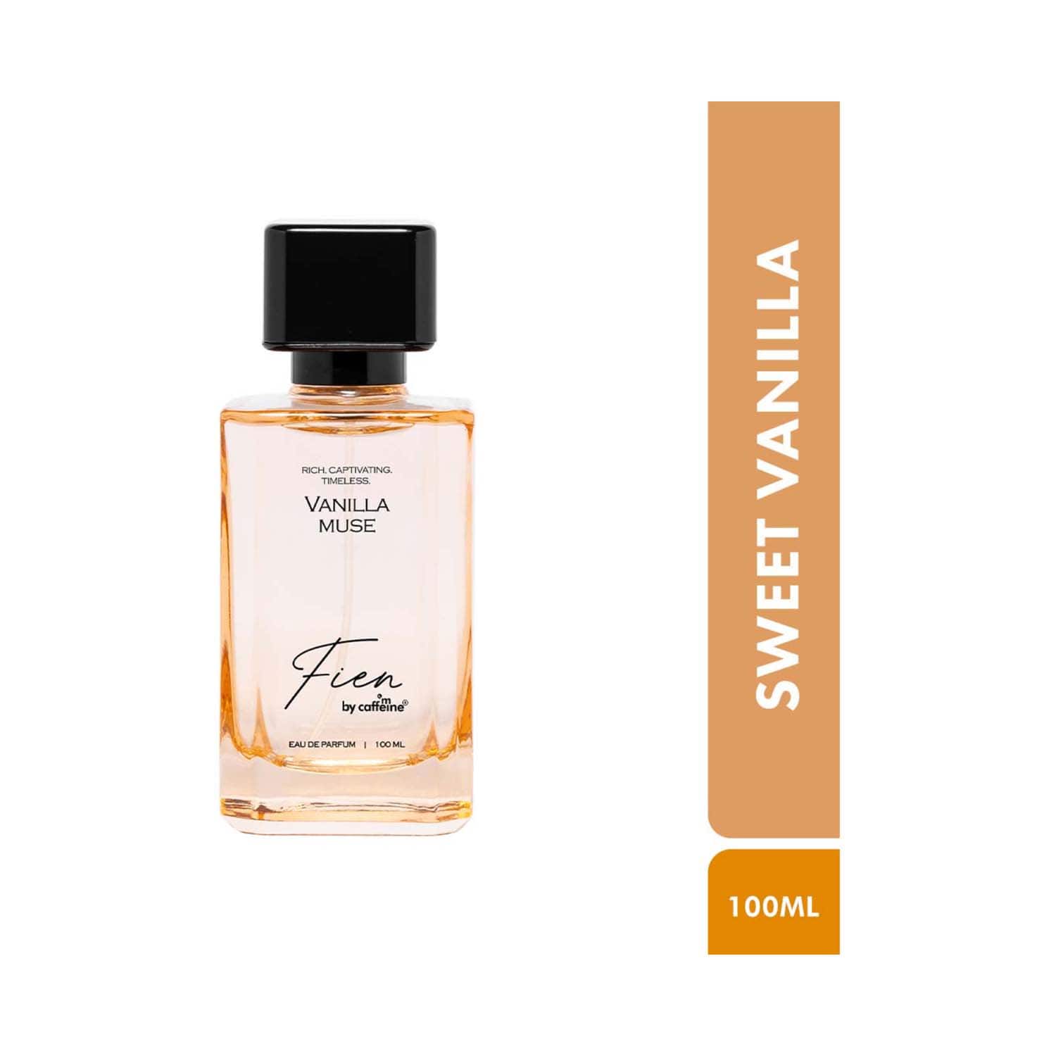 mCaffeine | mCaffeine Fien Vanilla Muse Perfume for Women Sweet Vanilla EDP (100 ml)
