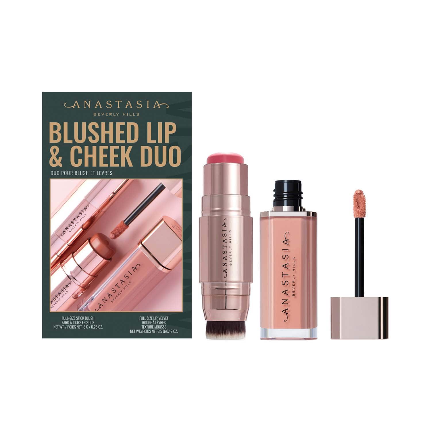 Anastasia Beverly Hills | Anastasia Beverly Hills Blushed Lip & Cheek Duo Kit - Pink Dahlia (2 Pcs)