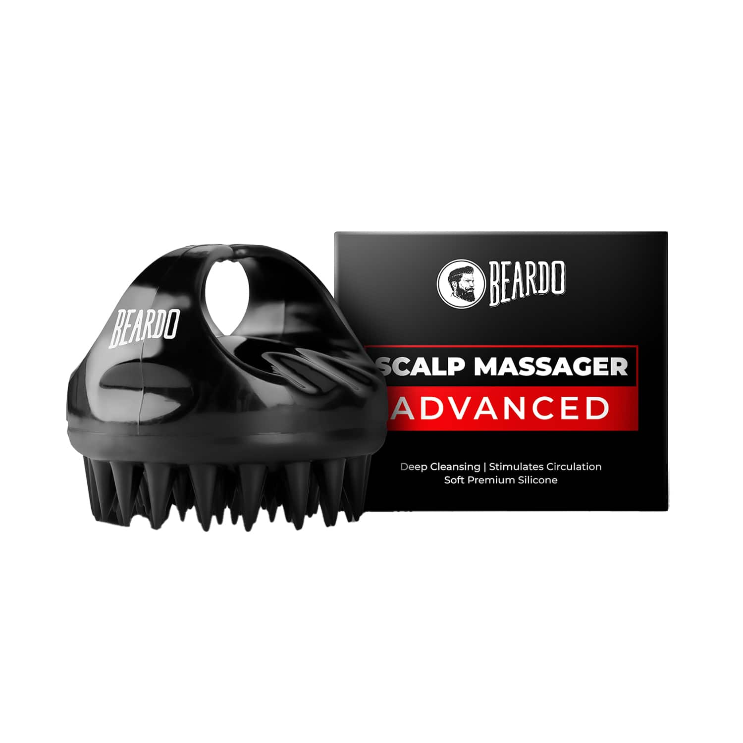 Beardo | Beardo Scalp Massager Advanced with Soft Silicone Bristles