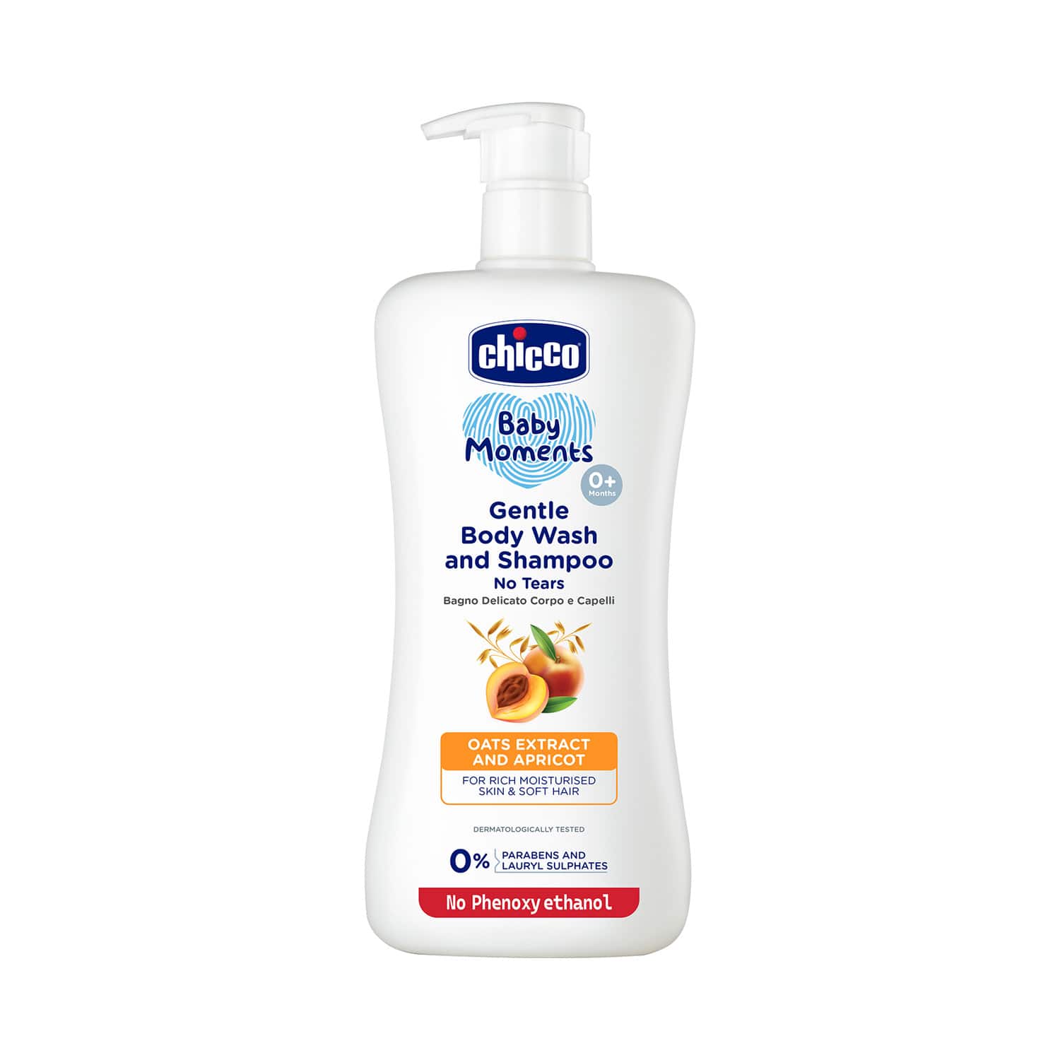 Chicco | Chicco Baby Moments Gentle Bodywash & Shampoo (650 ml)