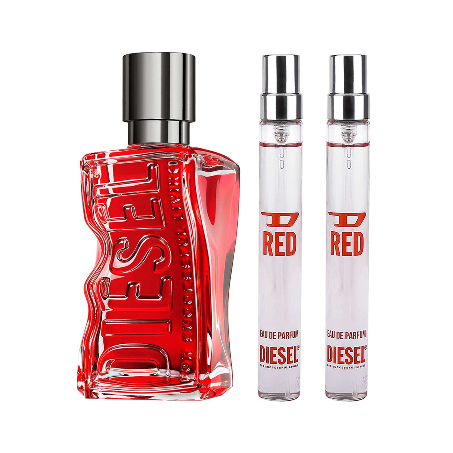 Diesel | Diesel D Red Set Eau de Parfum (100 ml) + (2 x 10 ml)