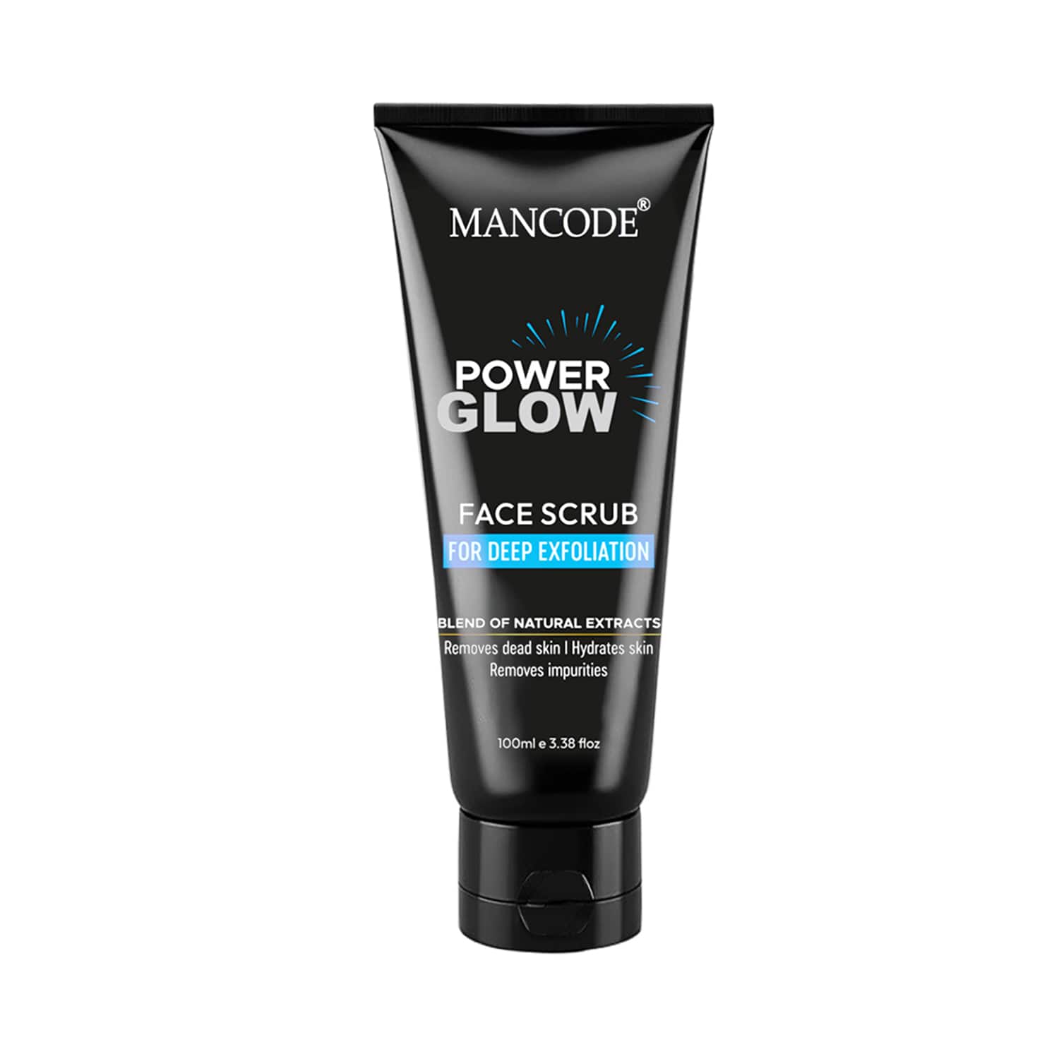 Mancode | Mancode Power Glow Face Scrub for Men (100 g)