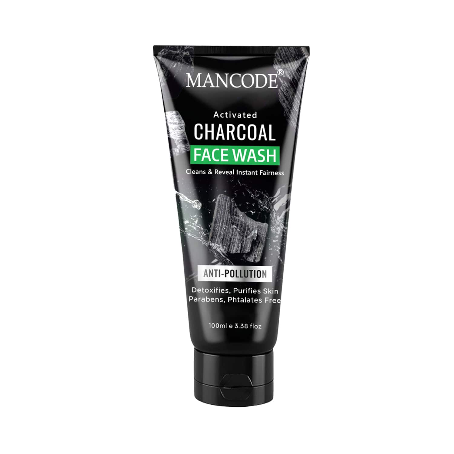 Mancode | Mancode Activated Charcoal Face Wash for Men (100 ml)