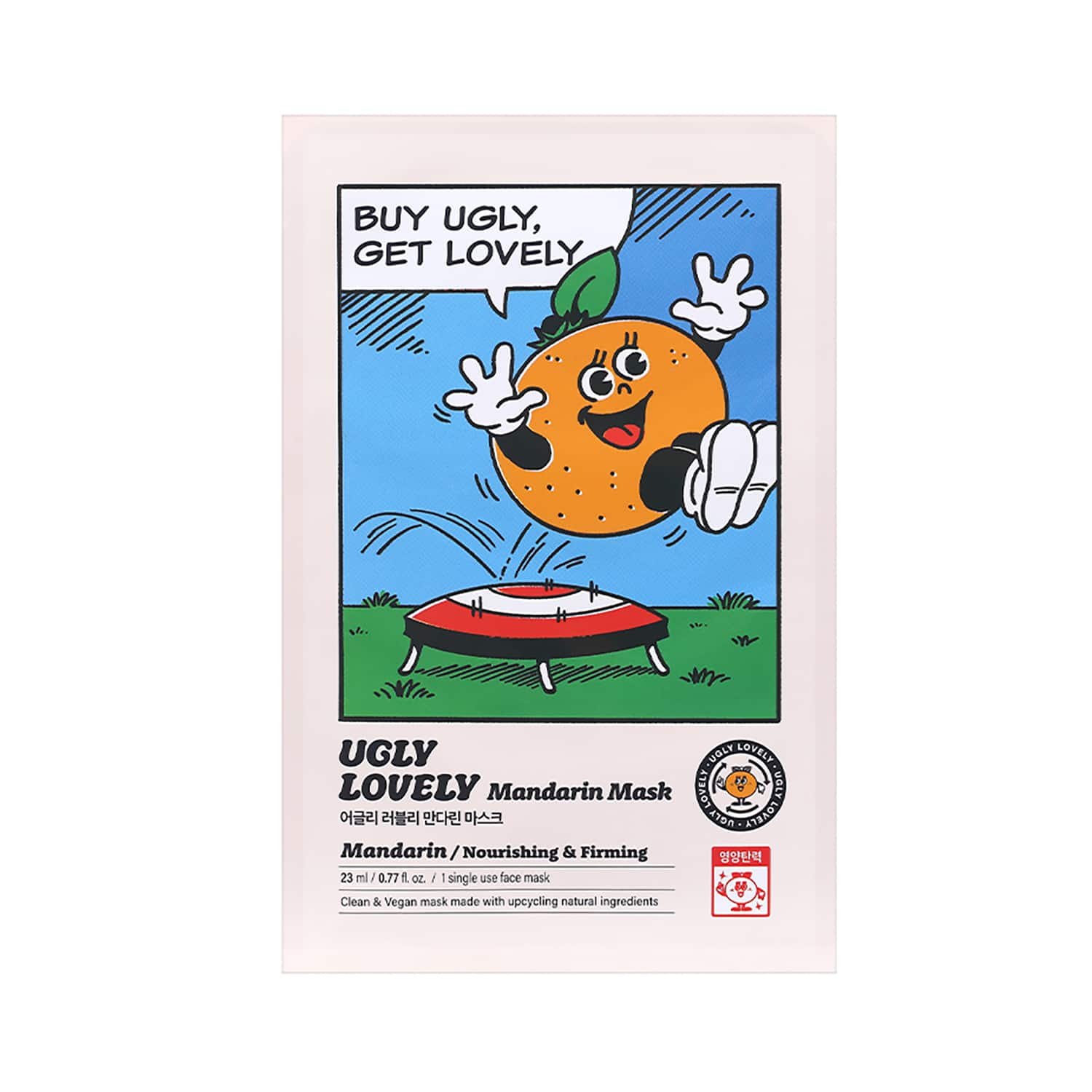 The Face Shop | The Face Shop Ugly Lovely Mandarin Masksheet (23 ml)