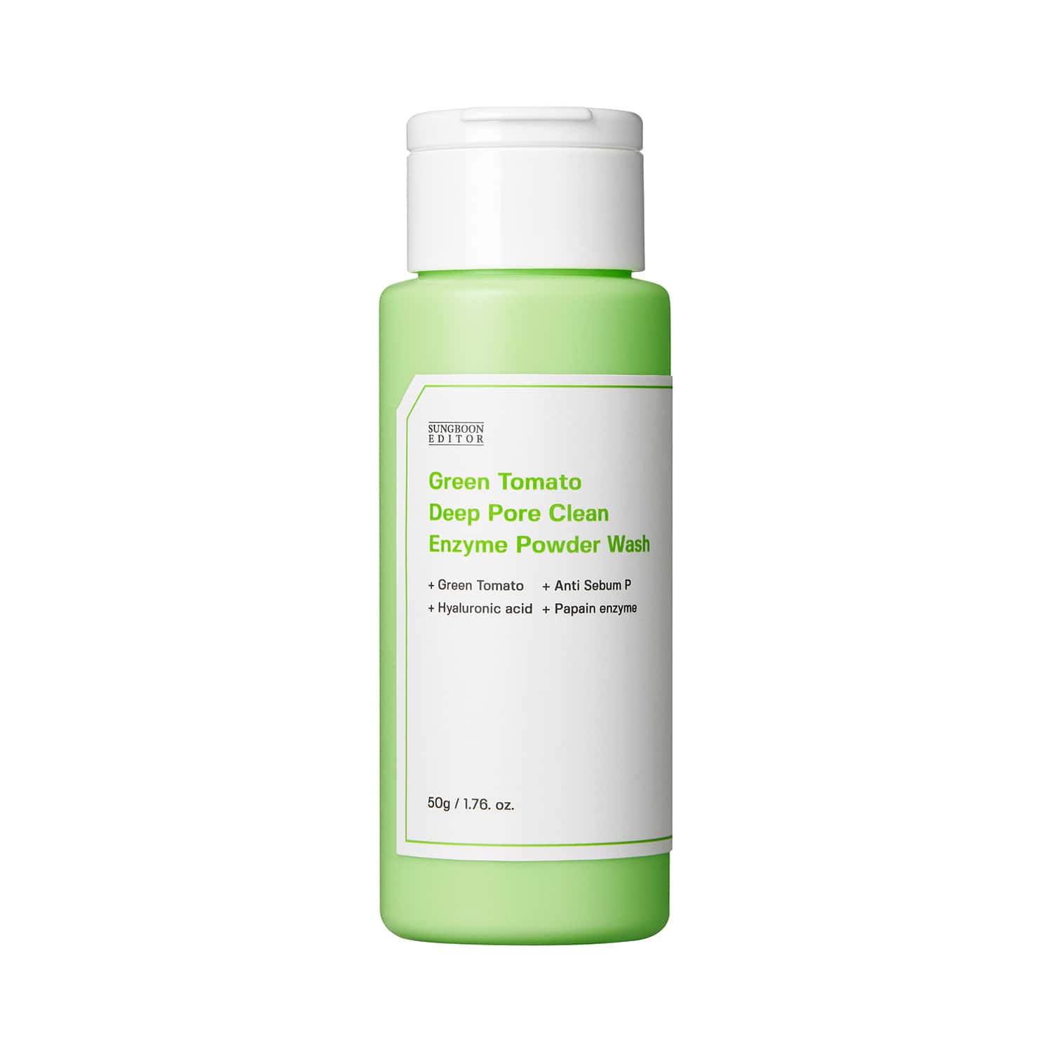 Sungboon Editor | Sungboon Editor Green Tomato Deep Pore Clean Enzyme Powder Wash (50 g)