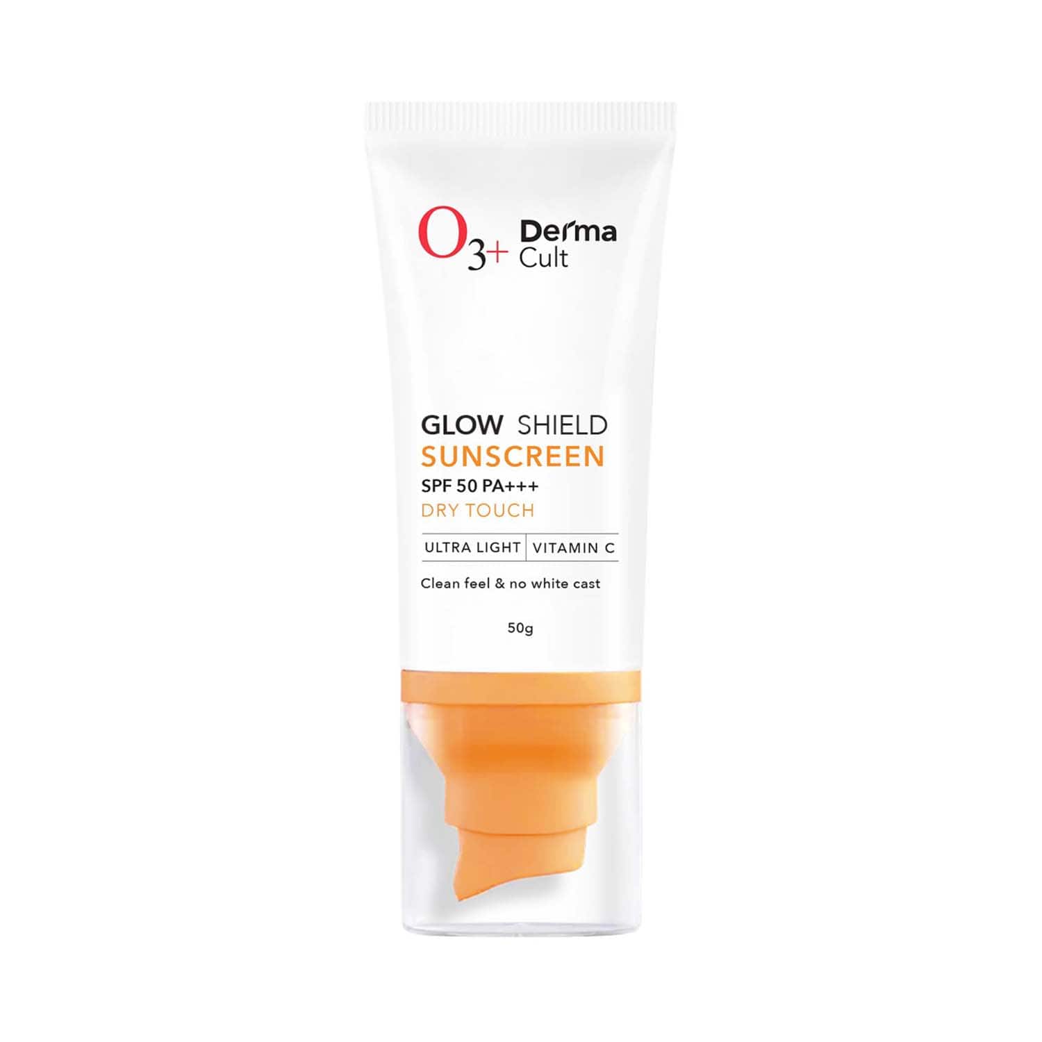 O3+ | O3+ Derma Cult Glow Shield Sunscreen SPF 50 PA+++ (50 g)