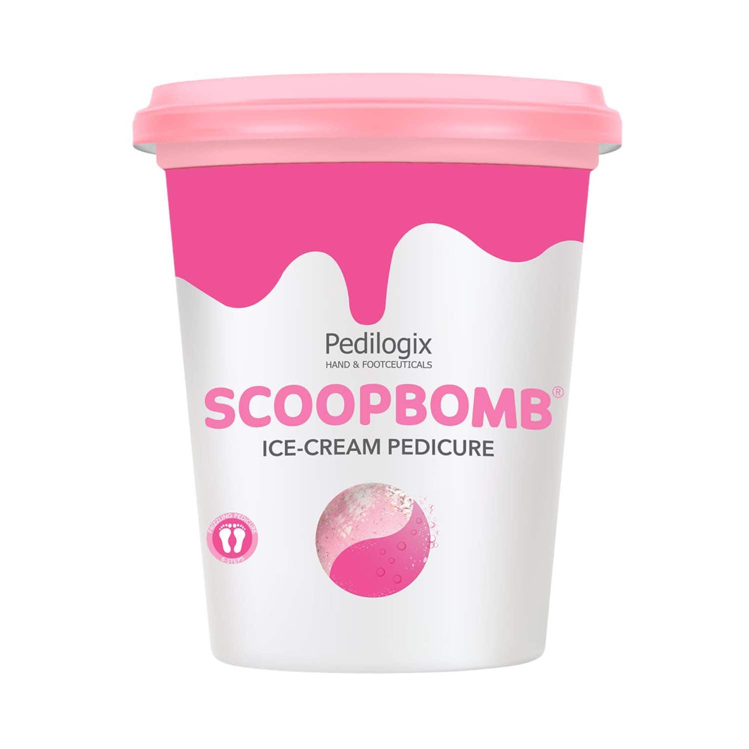 O3+ | O3+ Pedilogix Scoop Bomb Pedicure With Bath Bomb For Soft and Moisturised Feet (110 g)