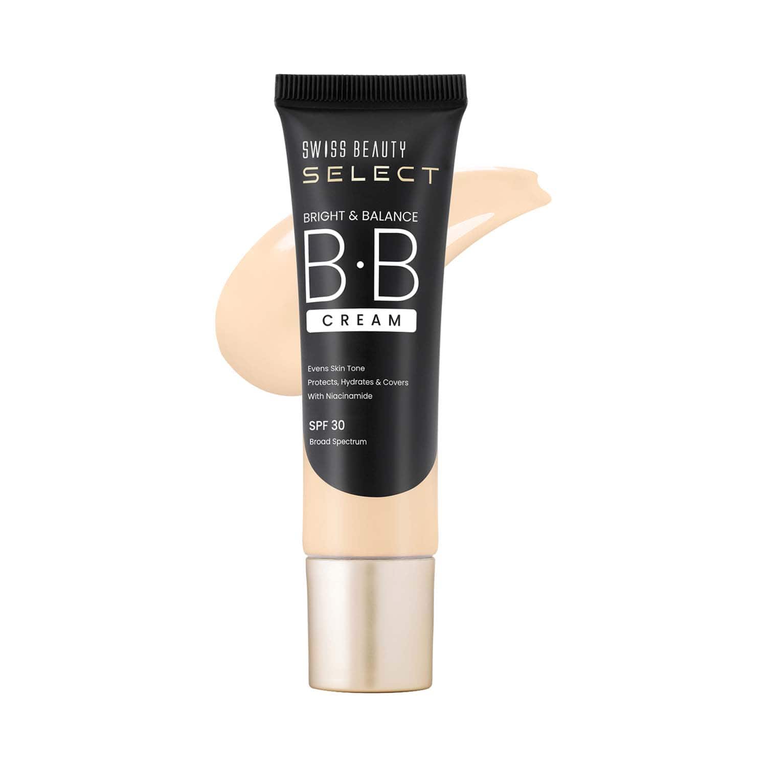 Swiss Beauty | Swiss Beauty Select Bright & Balance Multifunctional BB Cream with SPF 30 - Milkshake (30 g)