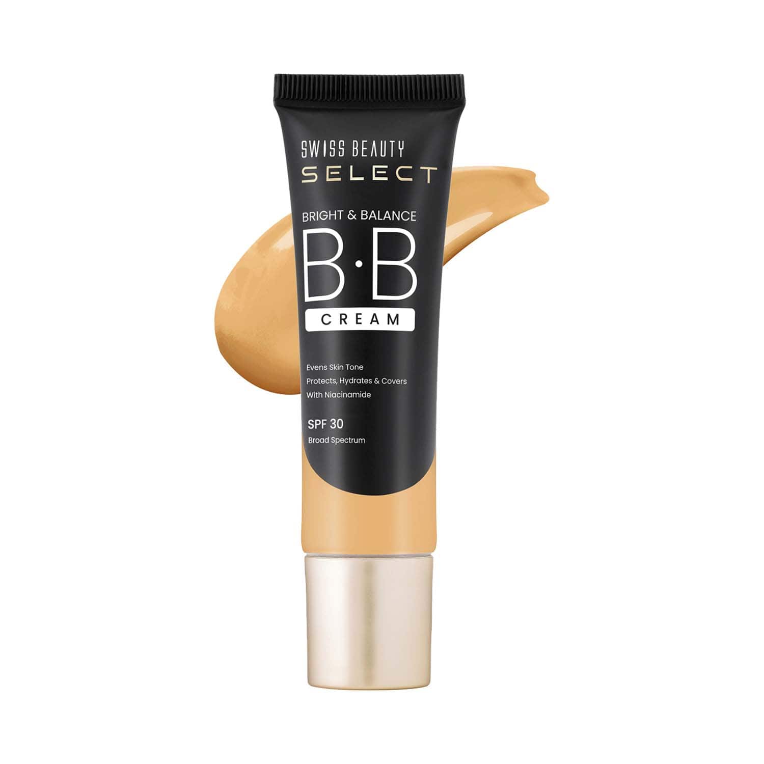 Swiss Beauty | Swiss Beauty Select Bright & Balance Multifunctional BB Cream with SPF 30 - My Cinnamon (30 g)