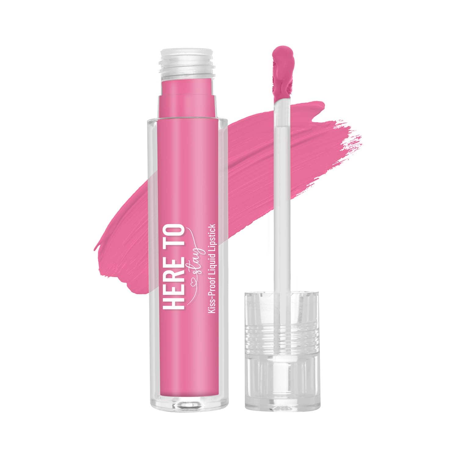 Swiss Beauty | Swiss Beauty Here To Stay Liquid Matte Lipstick with Kiss Proof Formula - ⁠Velvet Rose (3 ml)