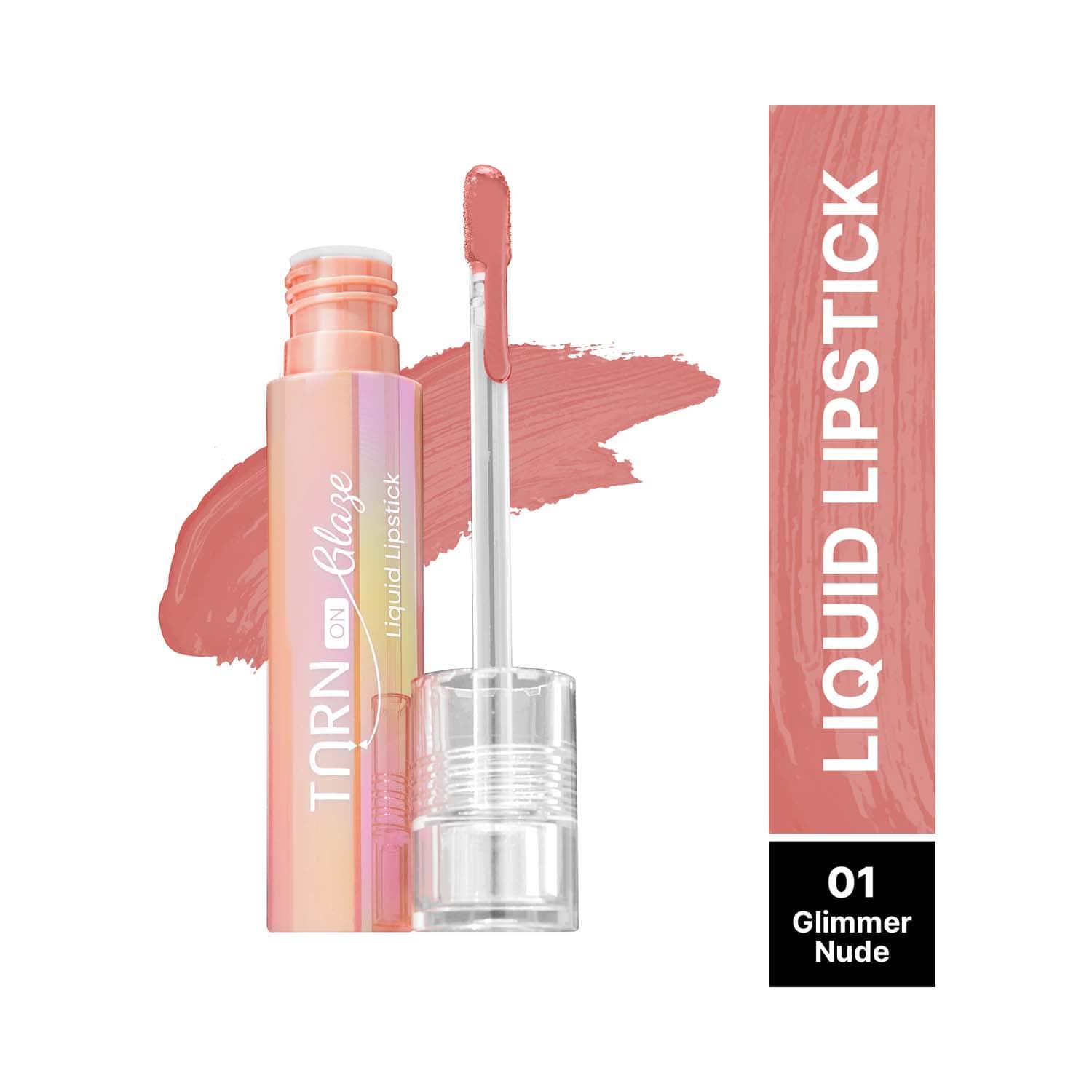 Swiss Beauty | Swiss Beauty Select Turn On Glaze Liquid Lipstick - Glimmer Nude (3 ml)