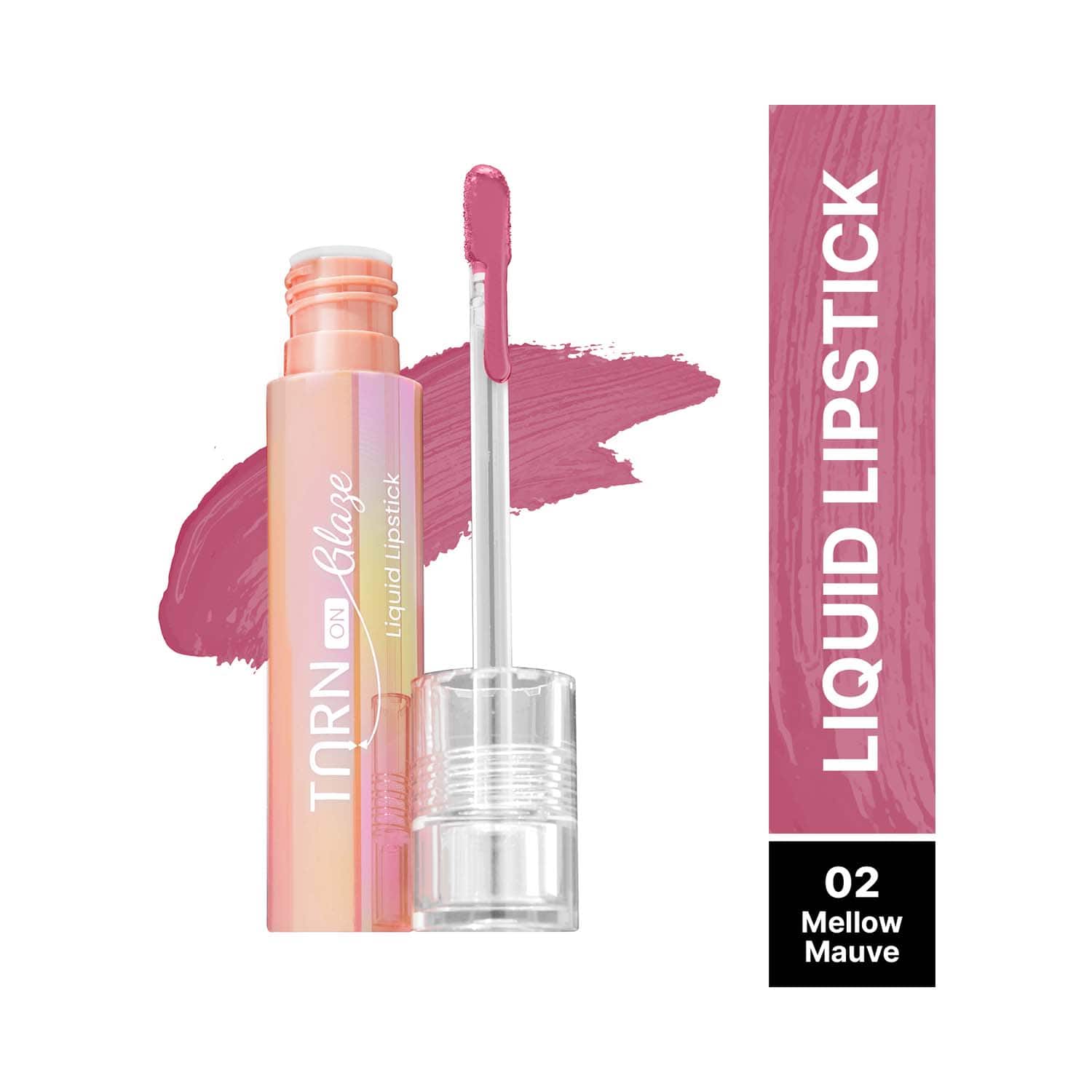 Swiss Beauty | Swiss Beauty Select Turn On Glaze Liquid Lipstick - Mellow Mauve (3 ml)