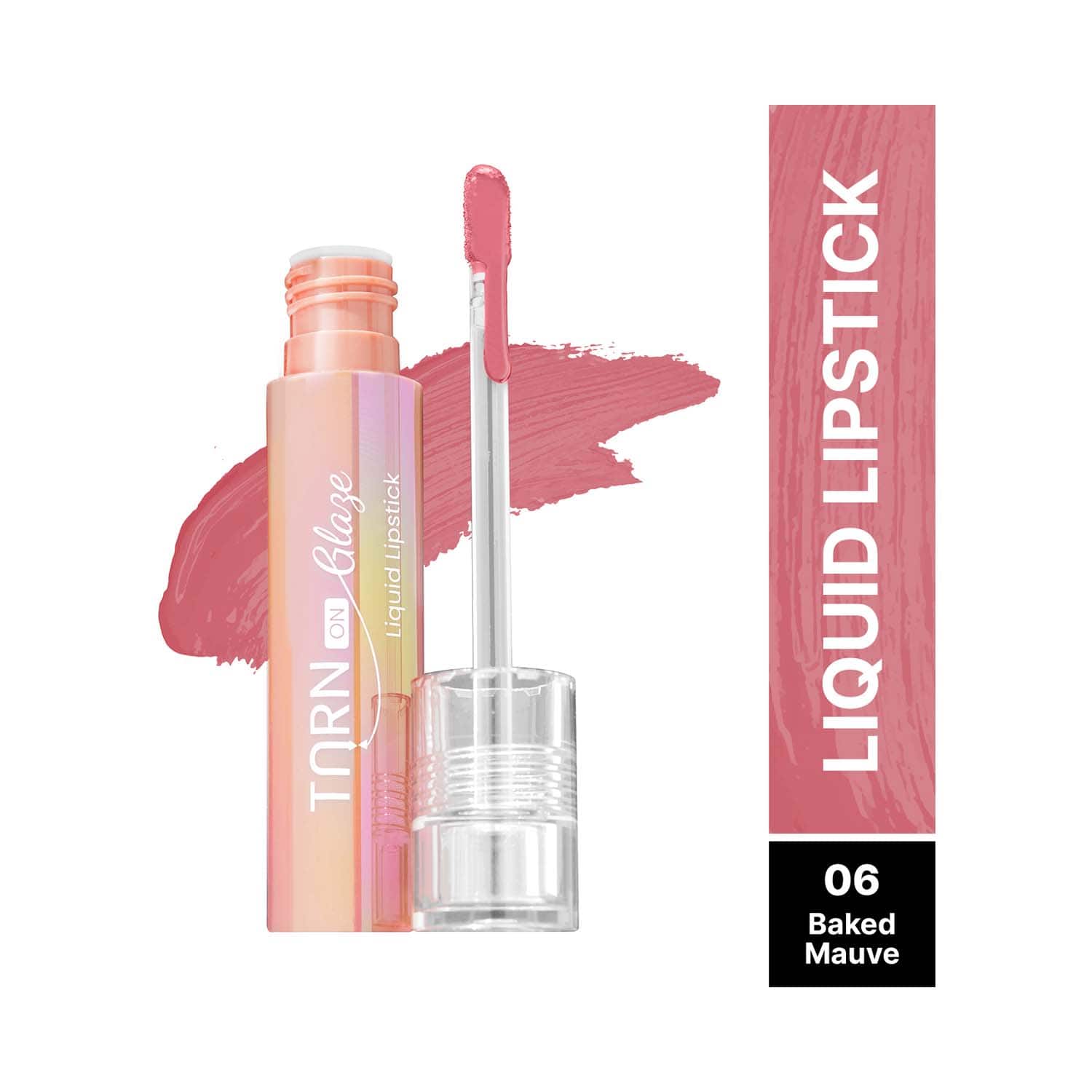 Swiss Beauty | Swiss Beauty Select Turn On Glaze Liquid Lipstick - Baked Mauve (3 ml)