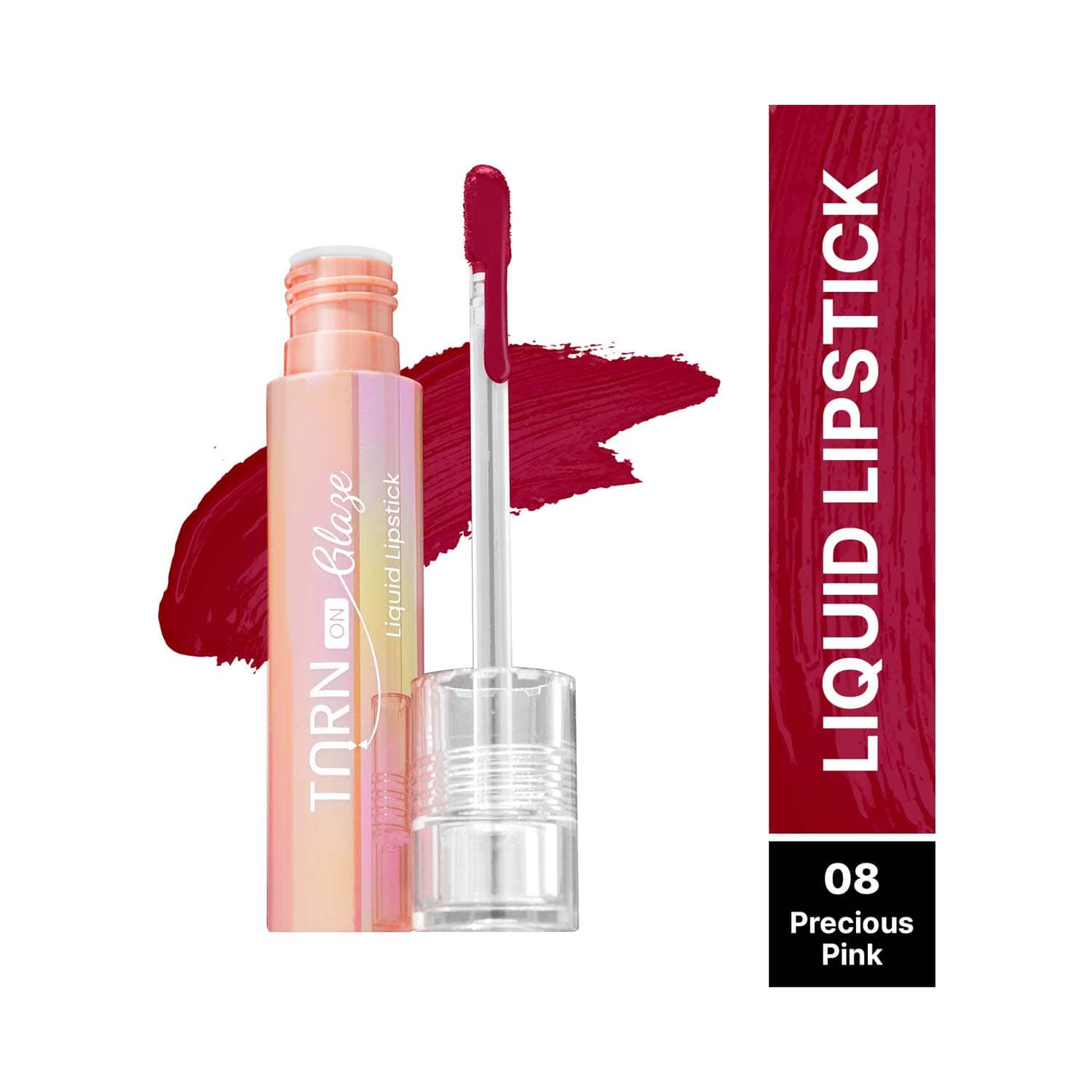 Swiss Beauty | Swiss Beauty Select Turn On Glaze Liquid Lipstick - Precious Pink (3 ml)
