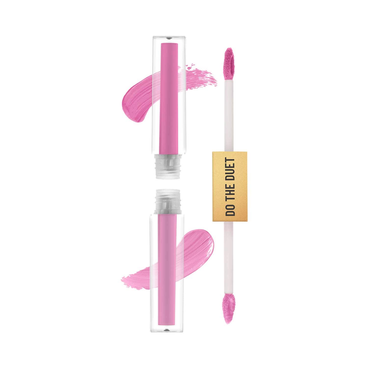 Swiss Beauty | Swiss Beauty Select Do The Duet Matte Liquid Lipstick + Tinted Gloss - French Rose (3 ml)