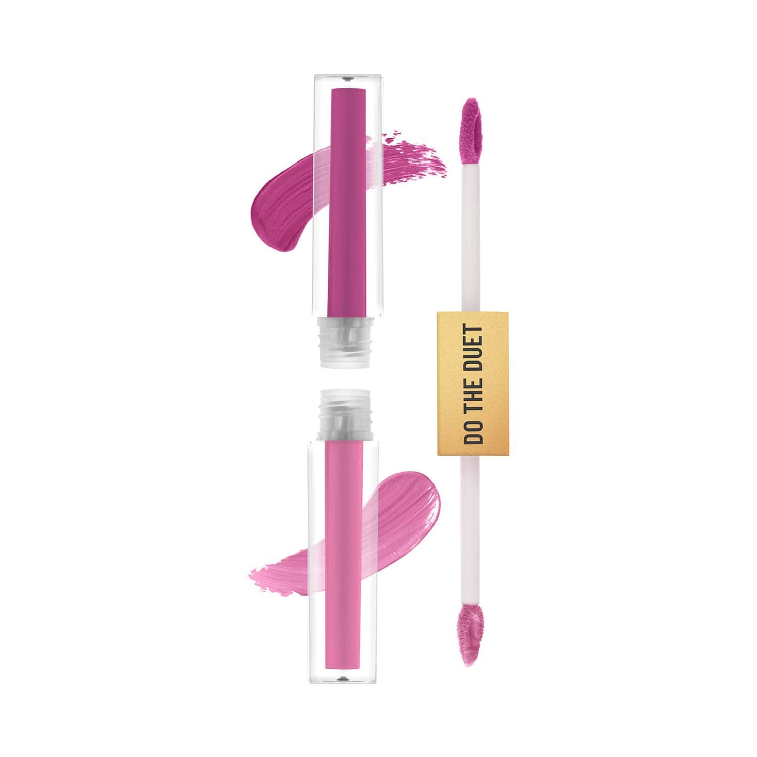 Swiss Beauty | Swiss Beauty Select Do The Duet Matte Liquid Lipstick + Tinted Gloss - ⁠Rouge Mauve (3 ml)