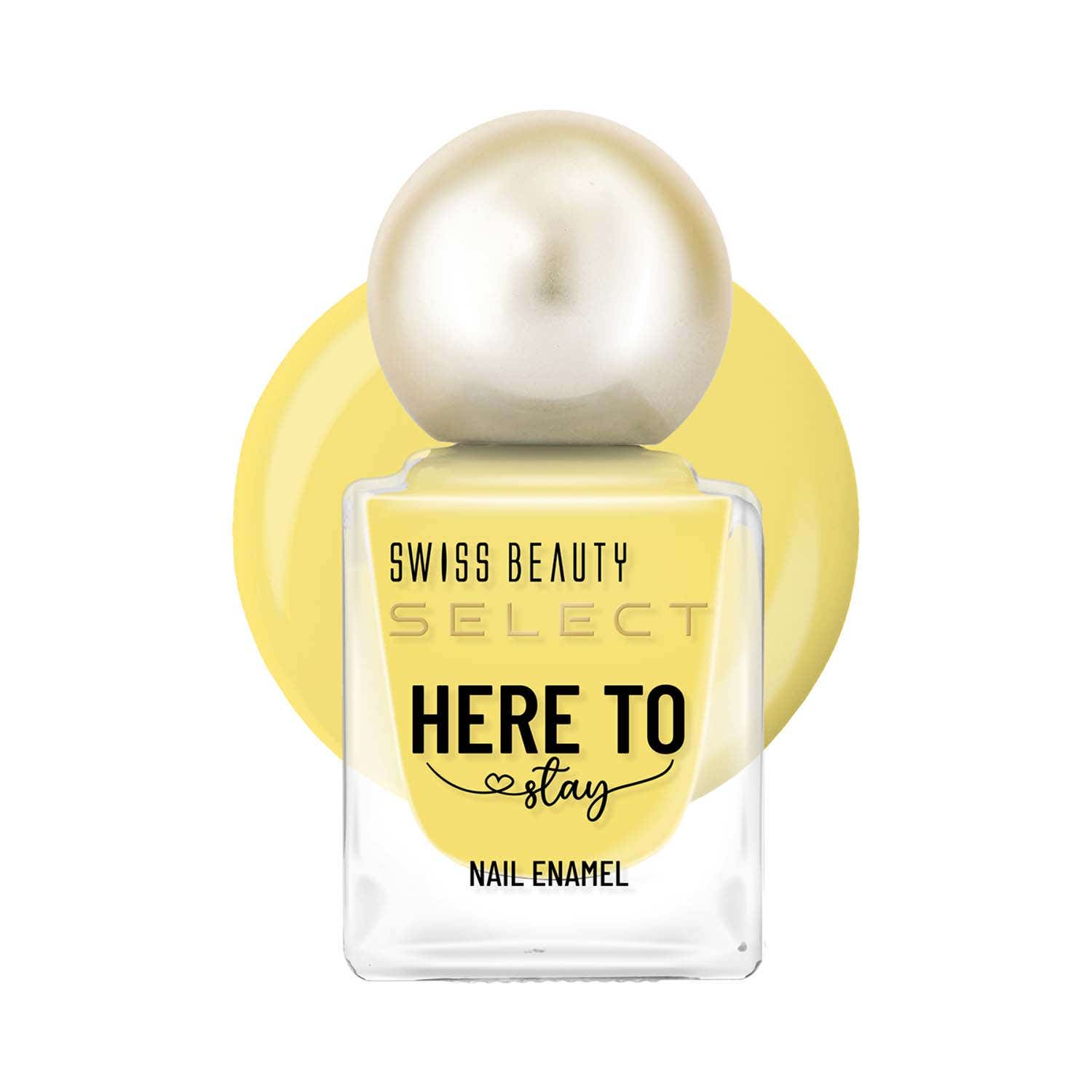 Swiss Beauty | Swiss Beauty Select Here To Stay Nail Enamel - Spectra Yellow (12 ml)