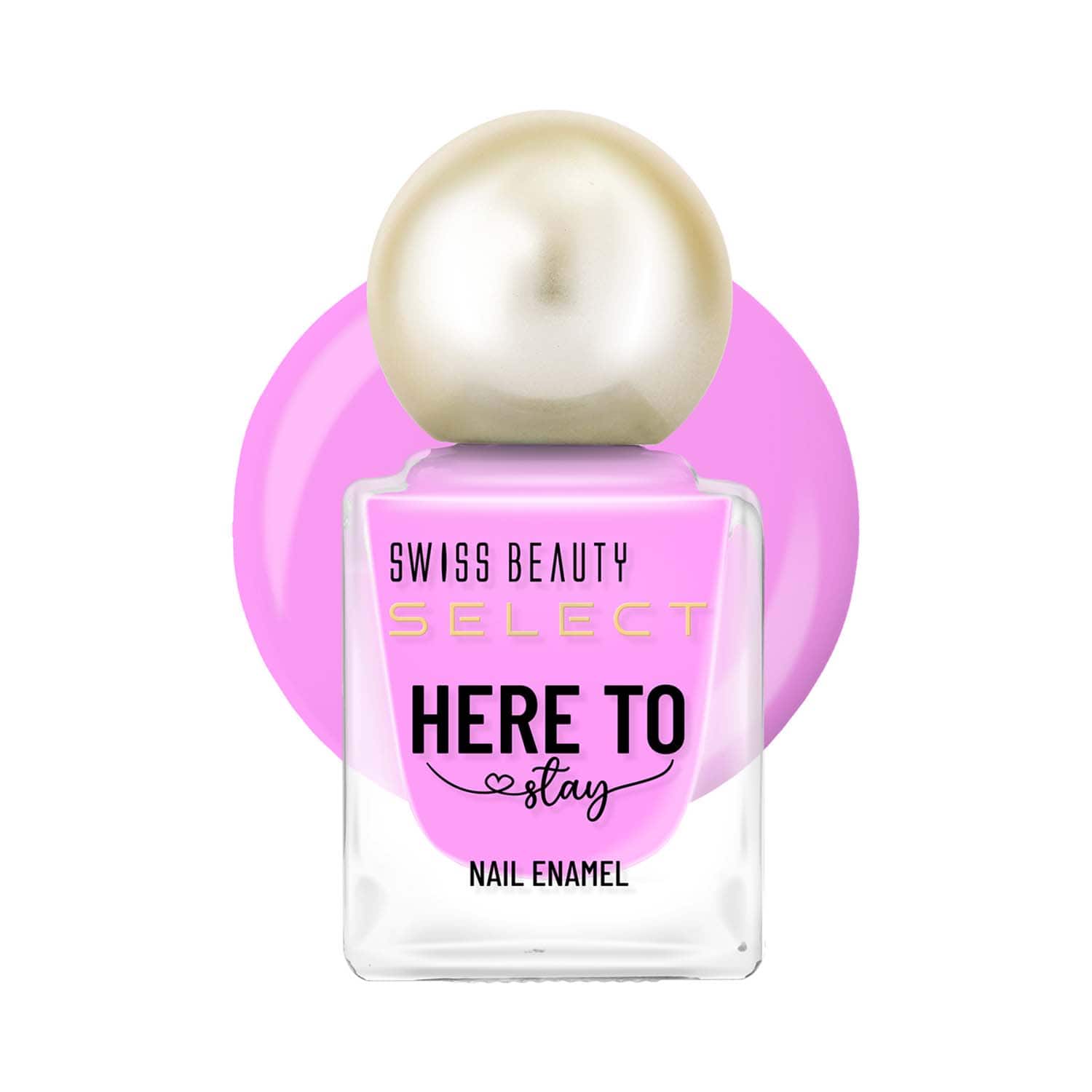 Swiss Beauty | Swiss Beauty Select Here To Stay Nail Enamel - Persian Pink (12 ml)