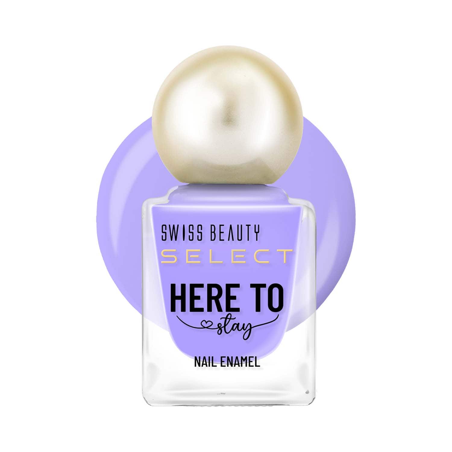 Swiss Beauty | Swiss Beauty Select Here To Stay Nail Enamel - Lavender Herb (12 ml)