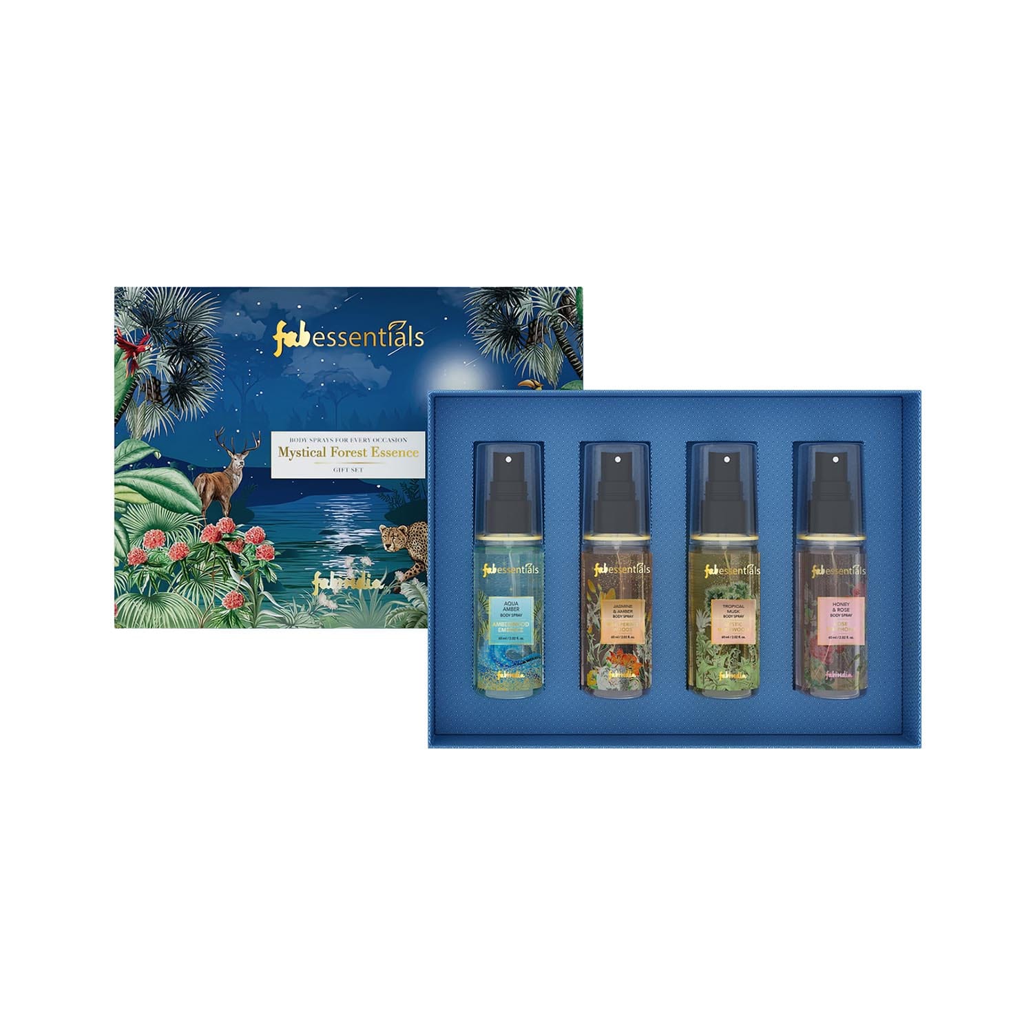 Fabessentials by Fabindia | Fabessentials by Fabindia Body Sprays for Every Occasion Gift Set for Men and Women