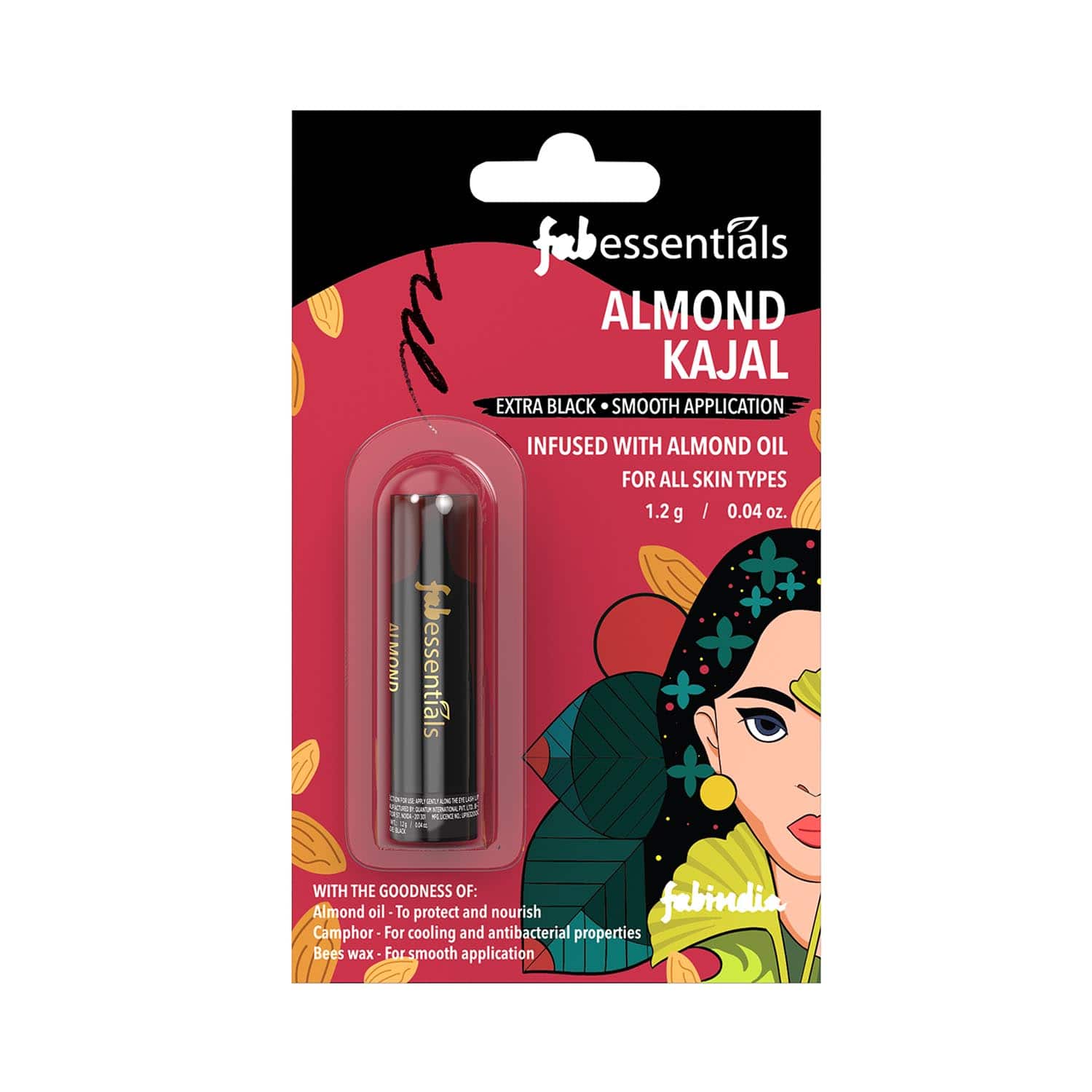 Fabessentials by Fabindia | Fabessentials by Fabindia Almond Kajal (1.2 g)