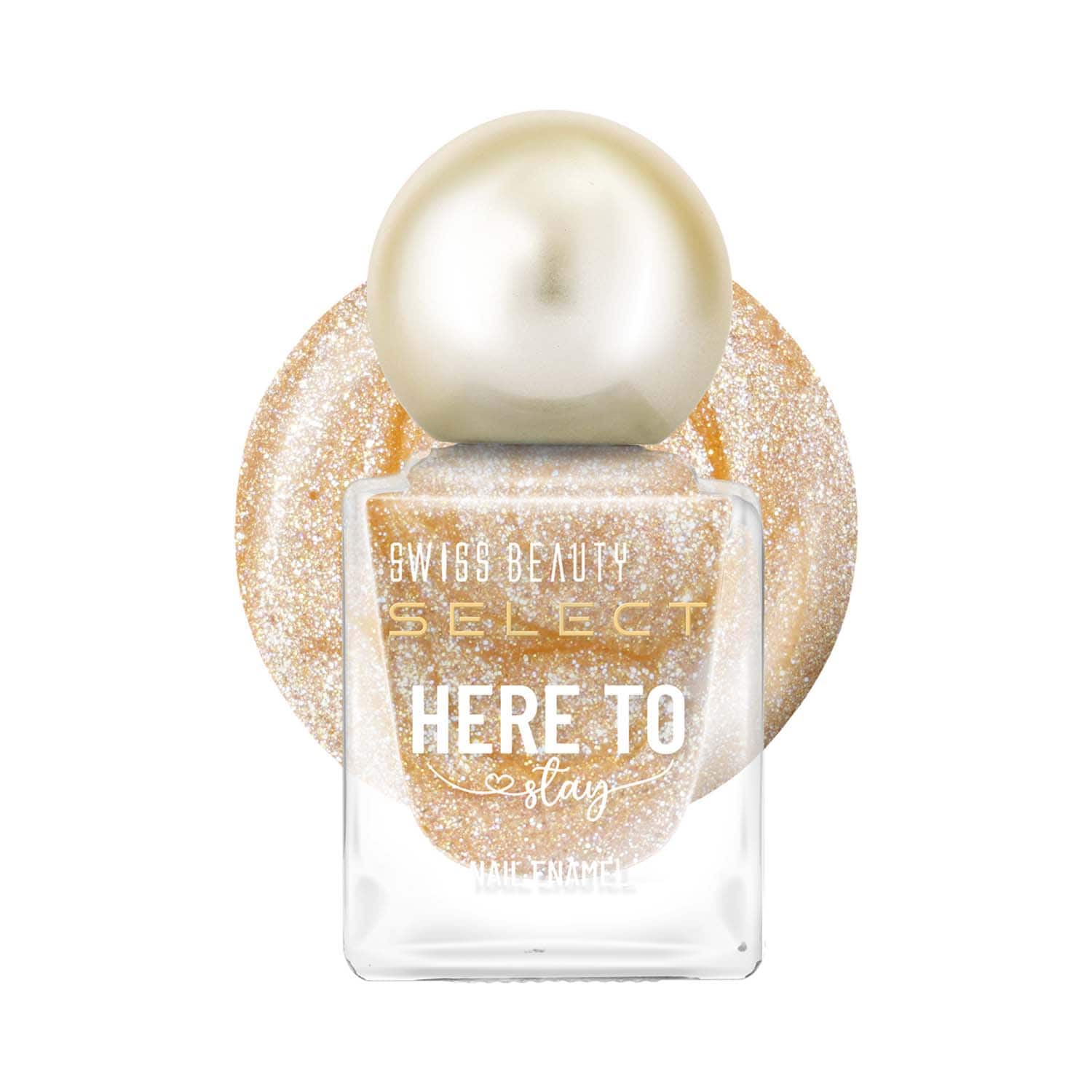 Swiss Beauty | Swiss Beauty Select Here To Stay Nail Enamel - Shimmy Rust (12 ml)