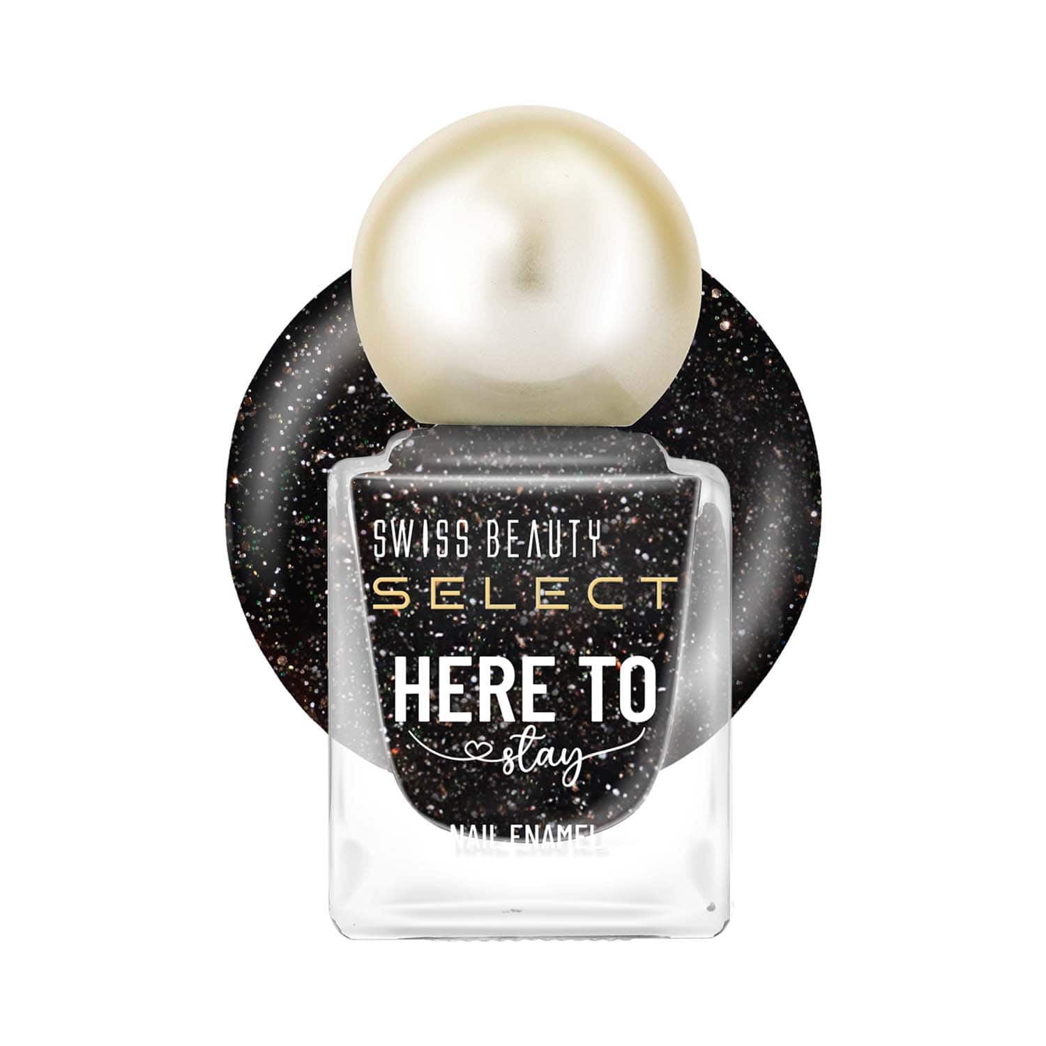 Swiss Beauty | Swiss Beauty Select Here To Stay Nail Enamel - Chunky Emerald (12 ml)