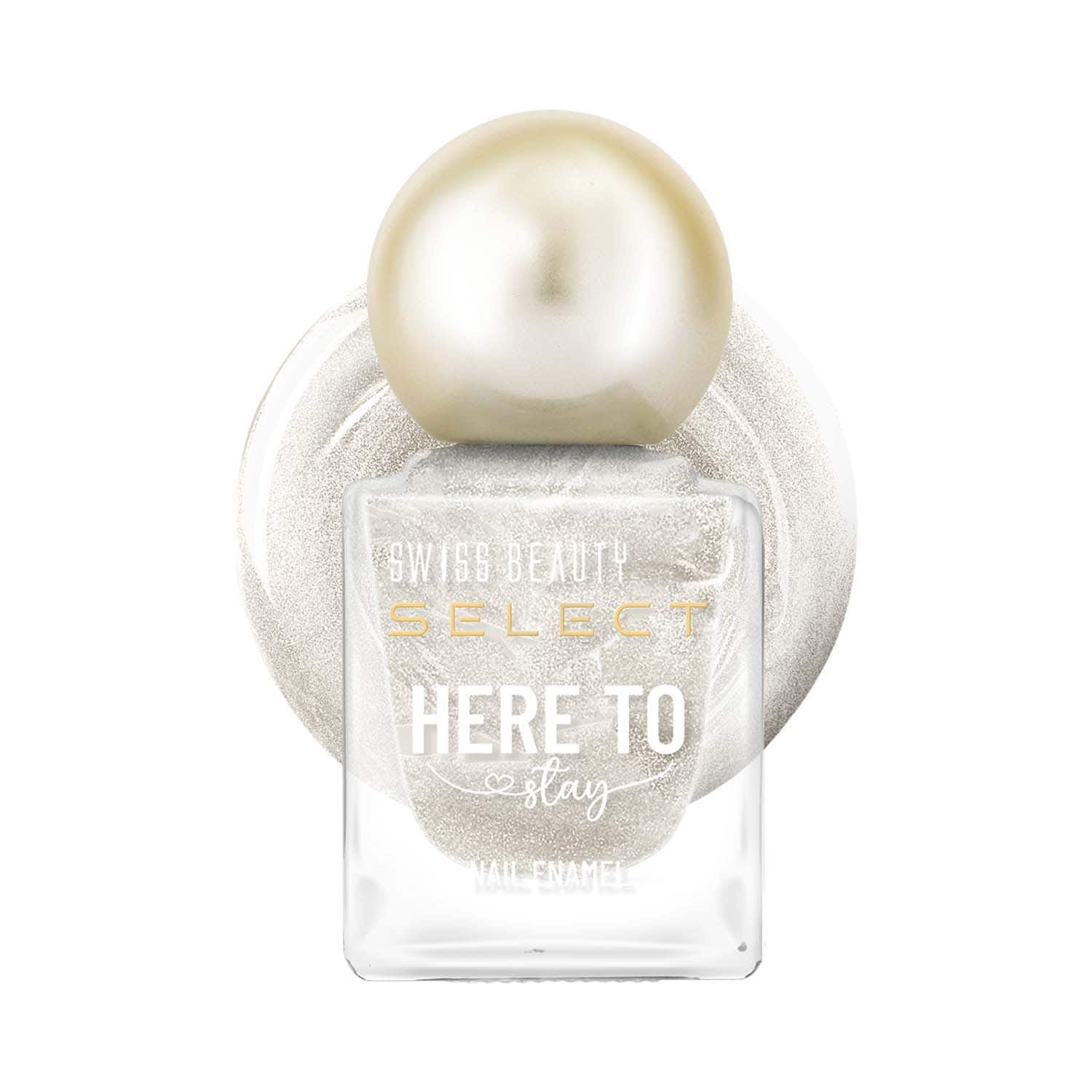 Swiss Beauty | Swiss Beauty Select Here To Stay Nail Enamel - Metallic Gold (12 ml)