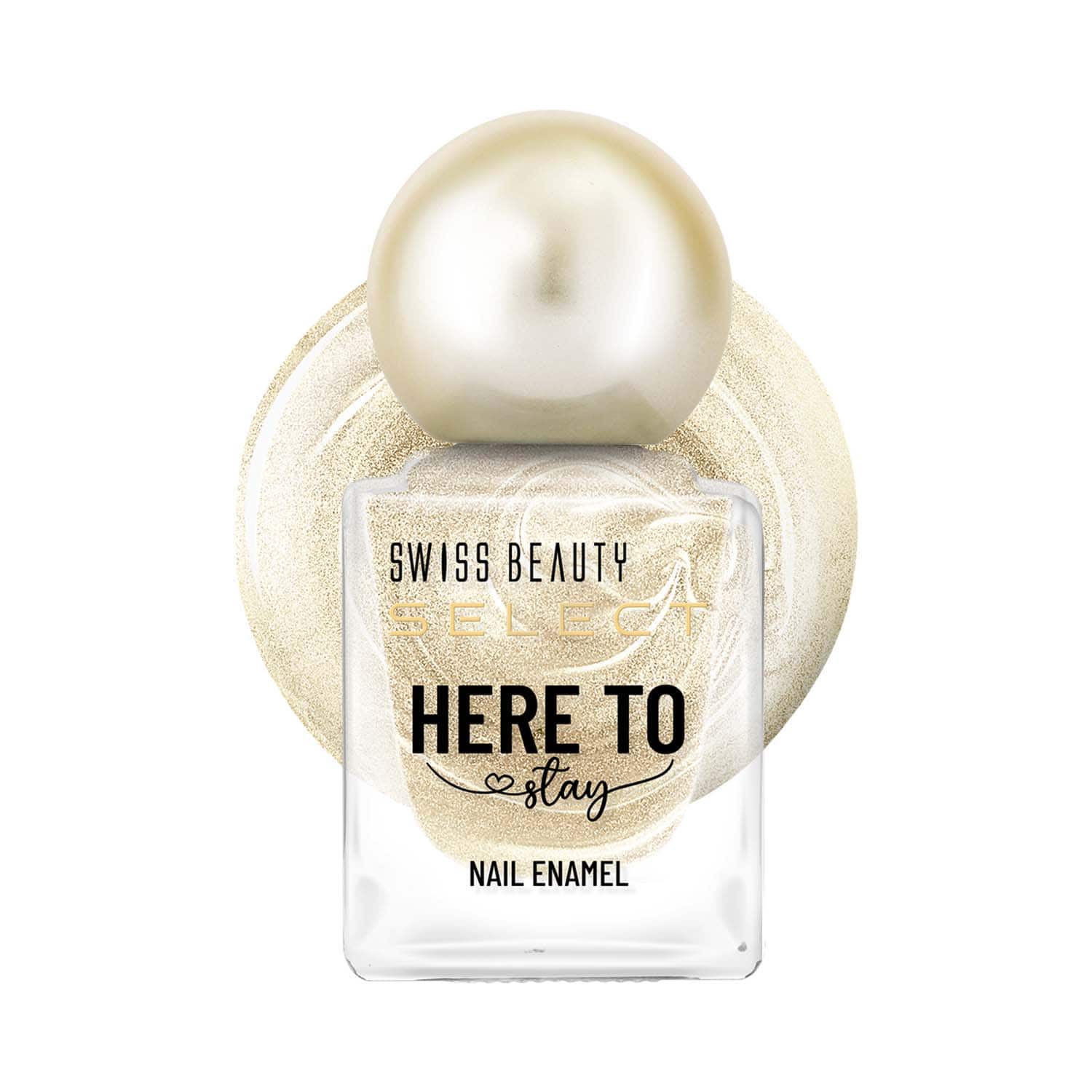 Swiss Beauty | Swiss Beauty Select Here To Stay Nail Enamel - Chunky Champagne (12 ml)