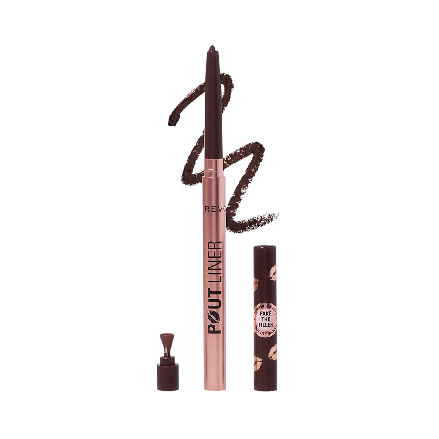 Makeup Revolution | Makeup Revolution Pout Bomb Plumping Lip Liner - Espresso Cool Brown (0.2 g)