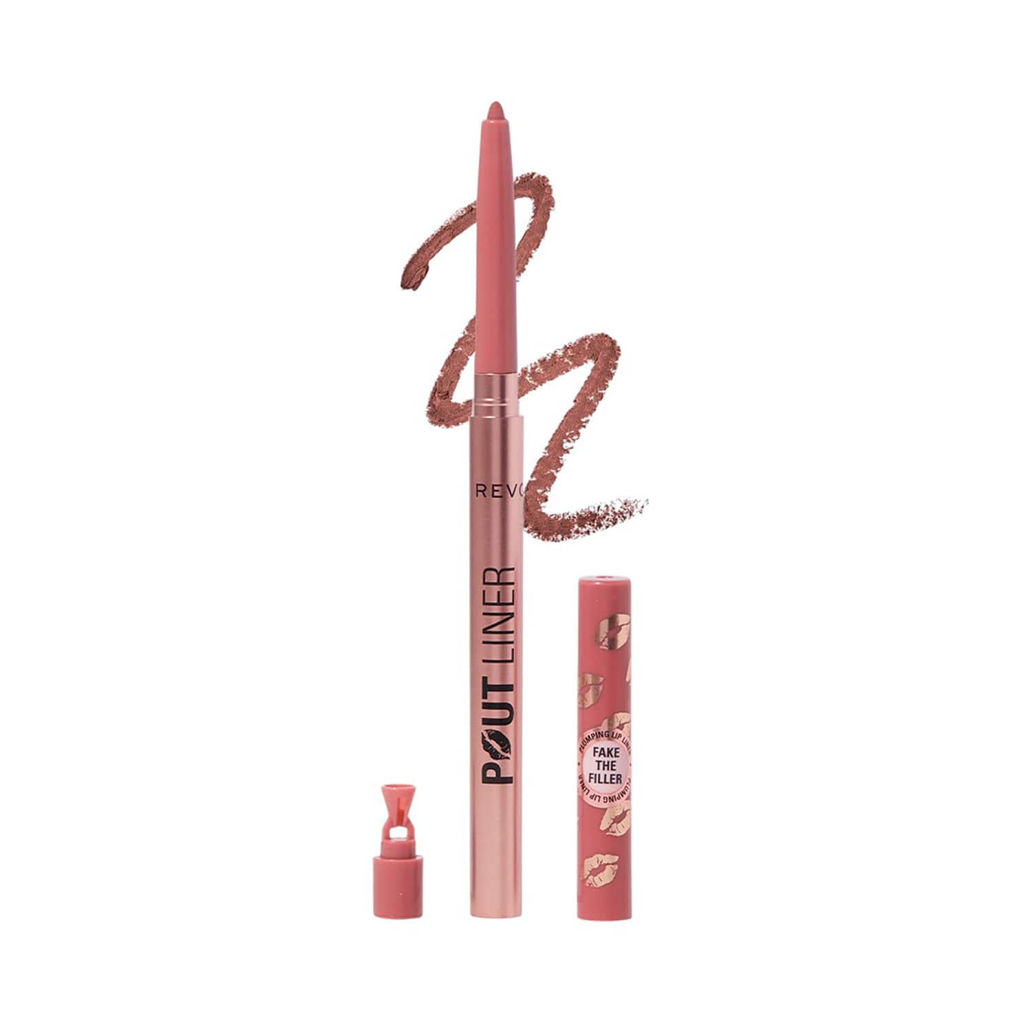 Makeup Revolution | Makeup Revolution Pout Bomb Plumping Lip Liner - Chauffeur Nude (0.2 g)