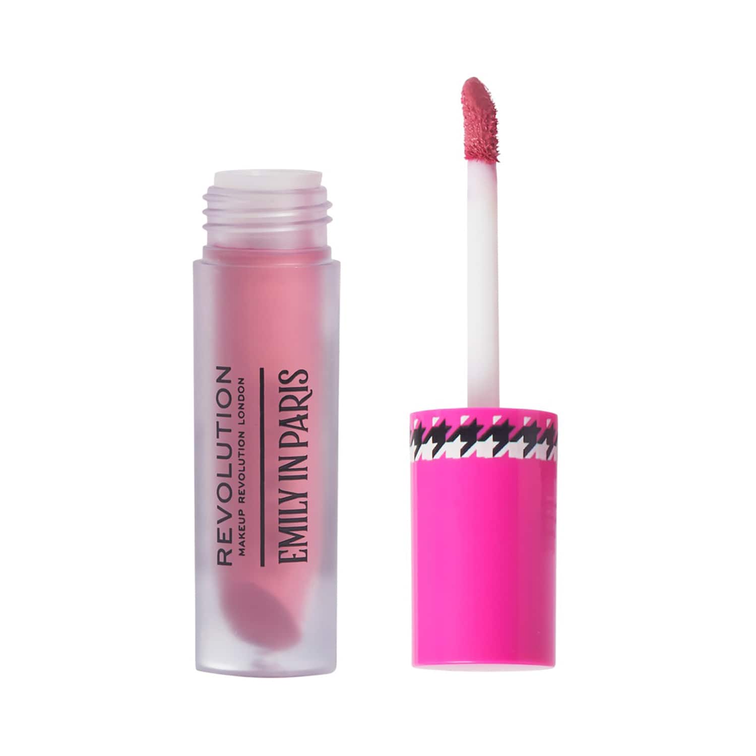 Makeup Revolution | Makeup Revolution X Emily In Paris Multi-Use Lip & Cheek Blush - Pinky Swear Pink (3 ml)