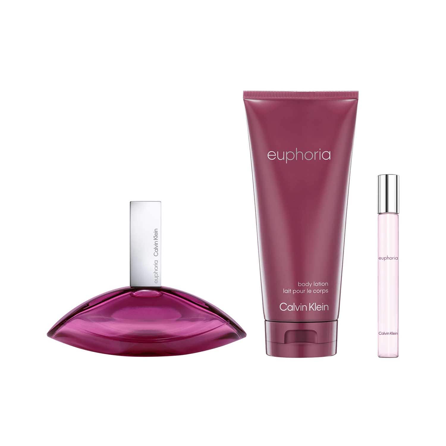 Calvin Klein | Calvin Klein Euphoria Women Giftset - Eau De Parfum 100 ml + Body Lotion 200 ml + Travel Spray 10 ml