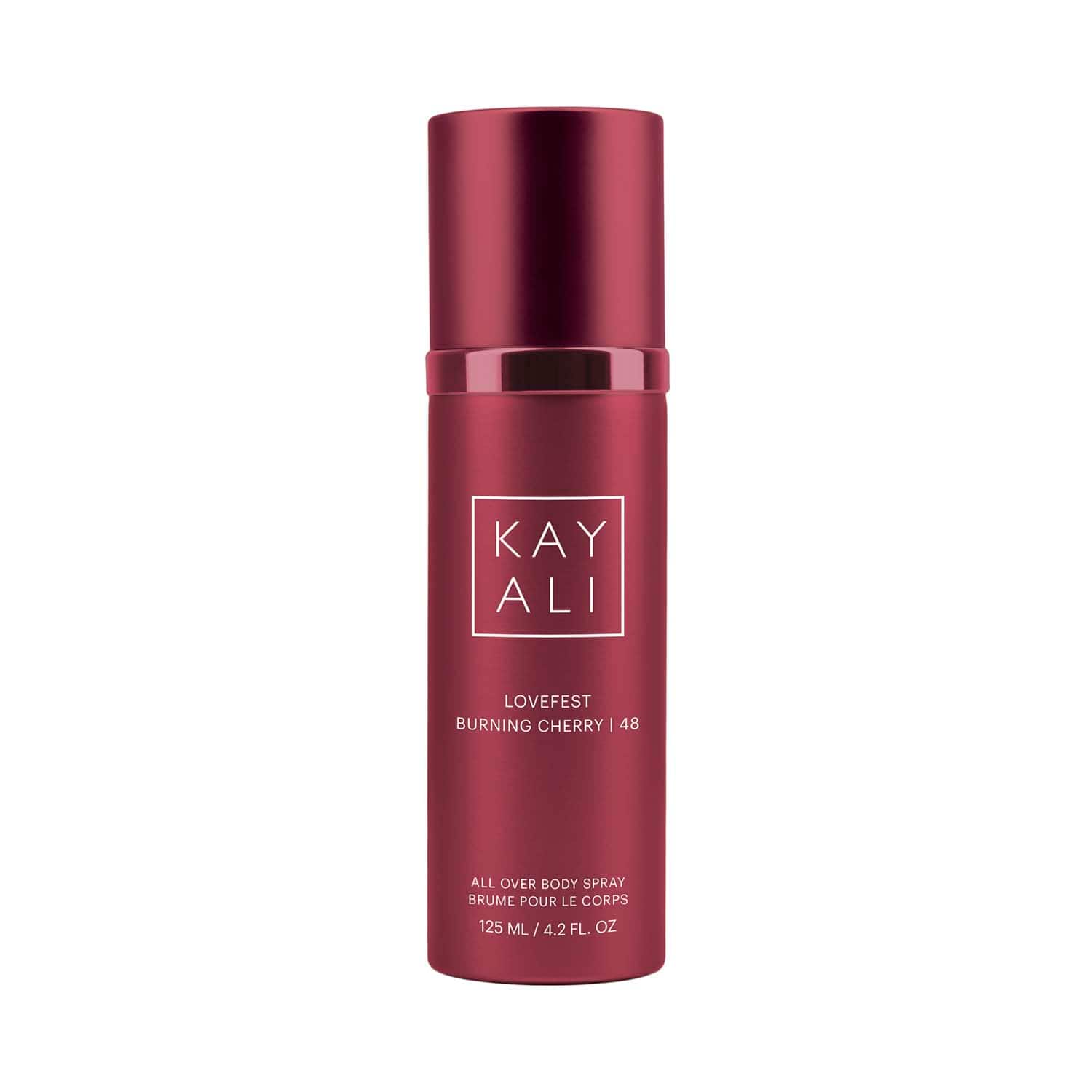 Kayali | Kayali Lovefest Burning Cherry 48 All Over Body Spray (125 ml)