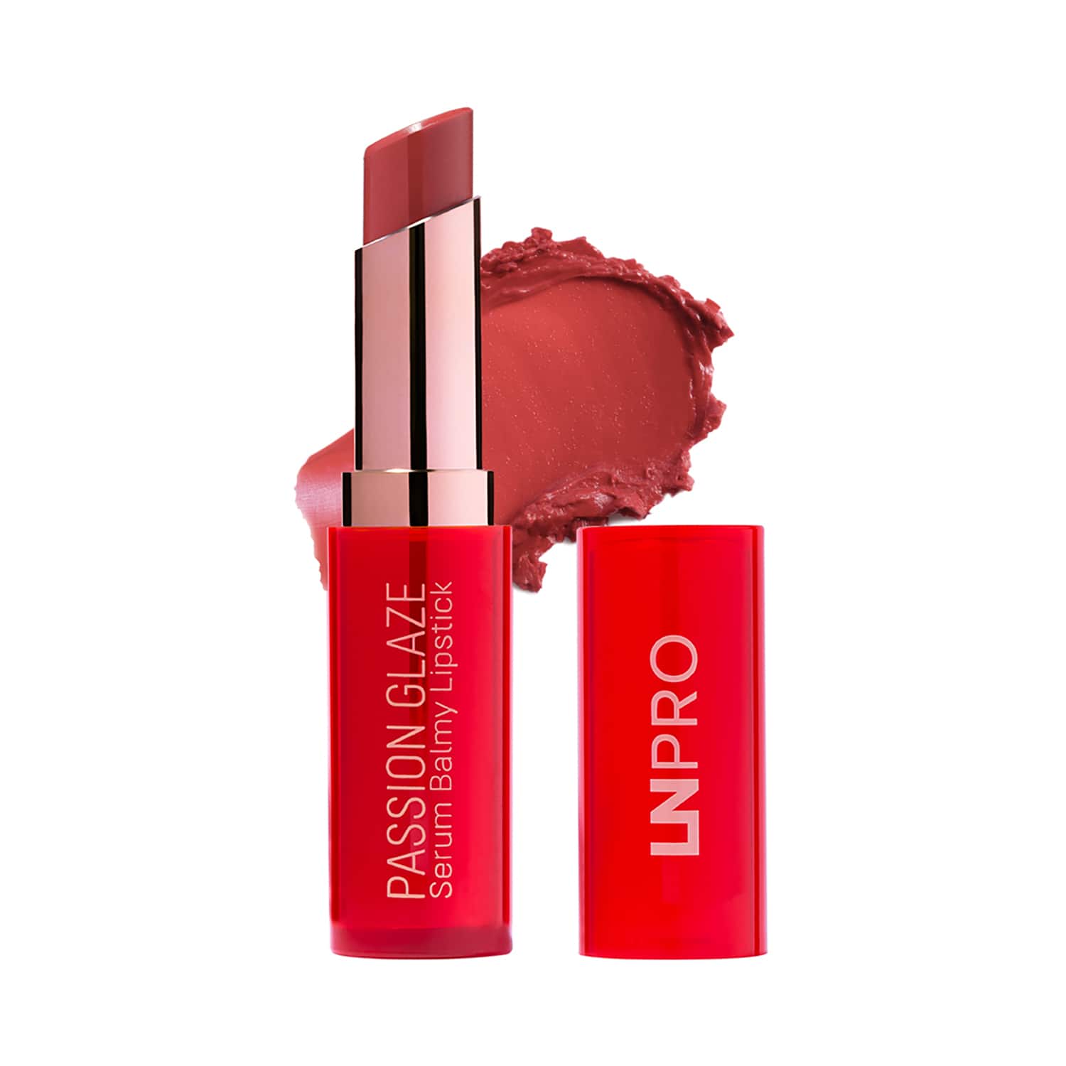 LN Pro | LN Pro Passion Glaze Serum Balmy Lipstick - 107 Cloud Rose (3 g)