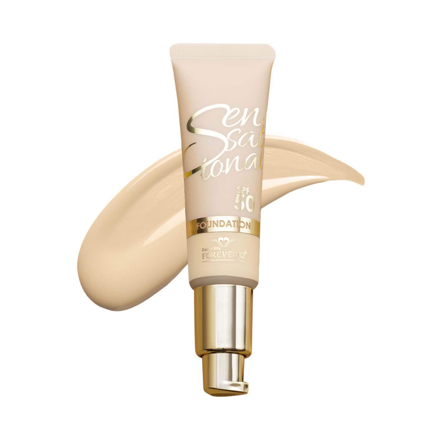 Daily Life Forever52 | Daily Life Forever52 Sensational SPF 50+ Foundation - Crema Catalana 01 (30 ml)