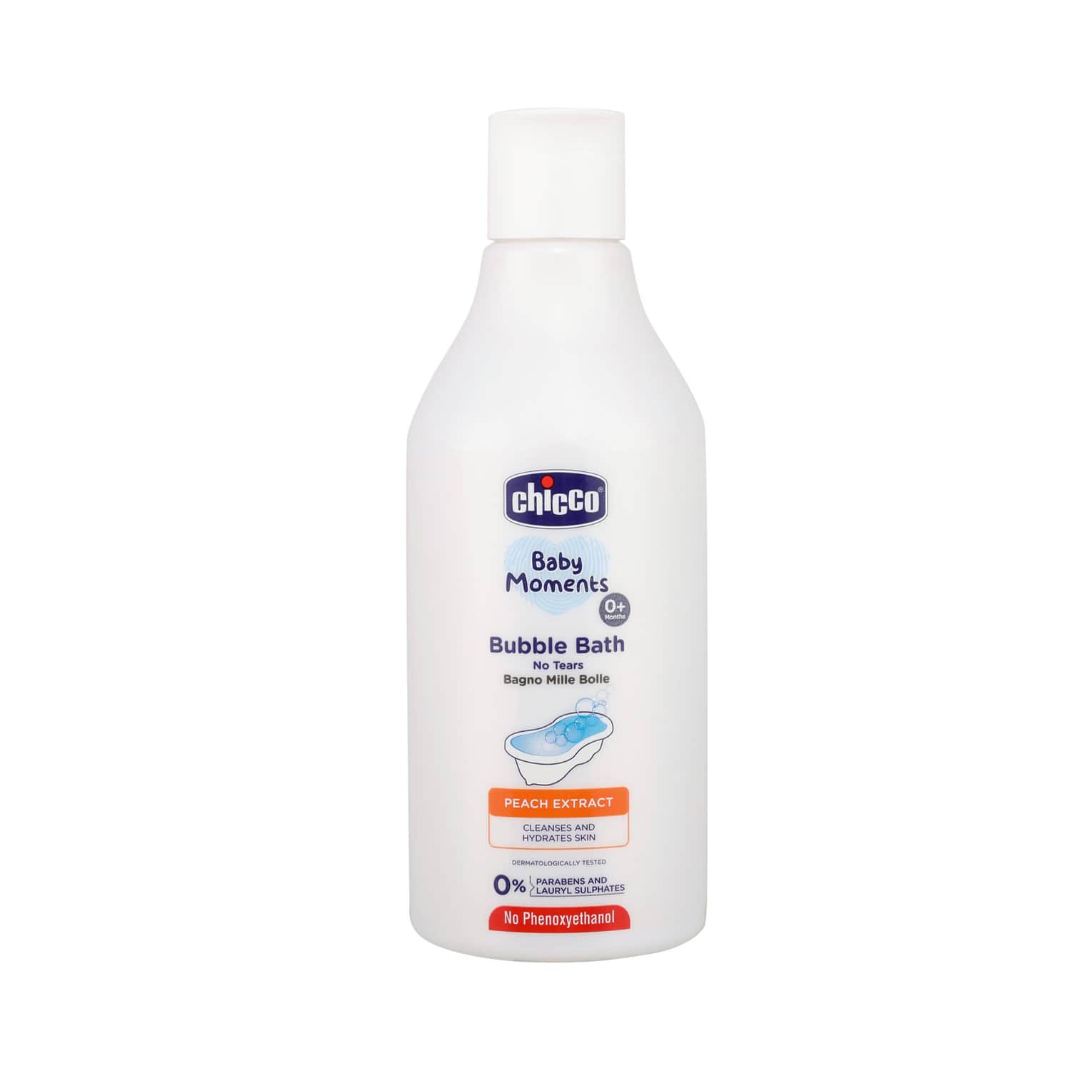 Chicco | Chicco Baby Moments Bubble Bath with Peach Extracts (300 ml)