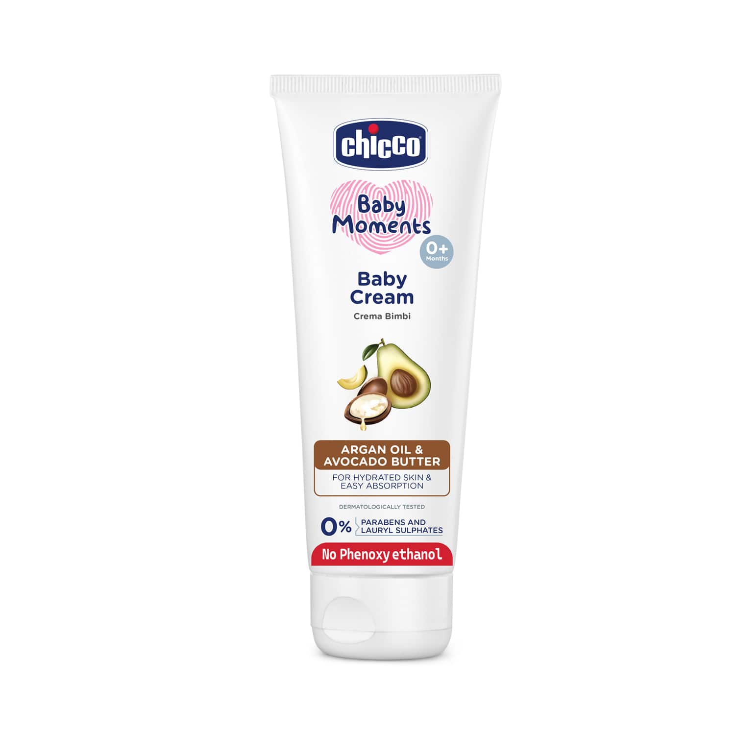 Chicco | Chicco Baby Moments Baby Cream with Argan Oil & Avocado Butter (200 g)