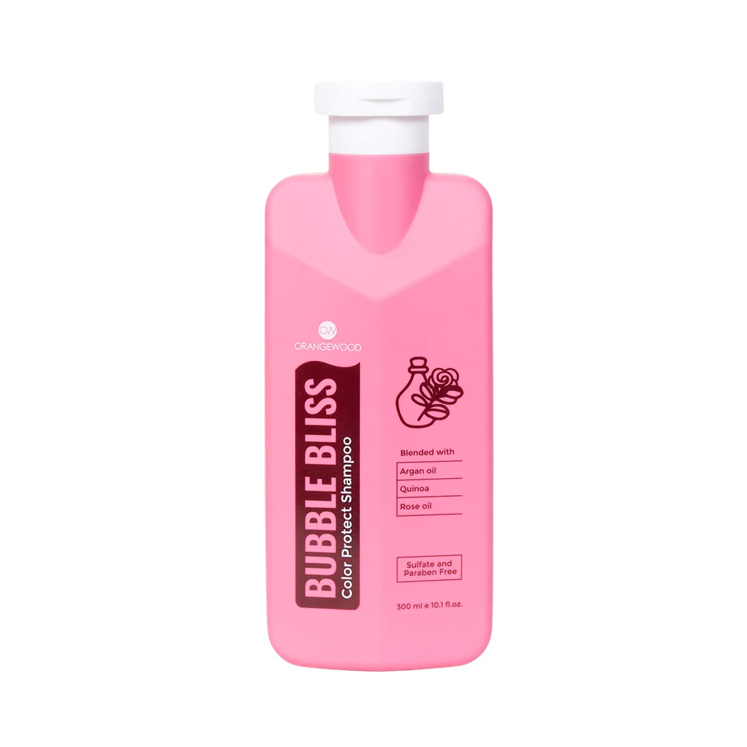 Orangewood | Orangewood Bubble Bliss Color Protect Shampoo for Colored Frizzy & Dry Hair (300 ml)