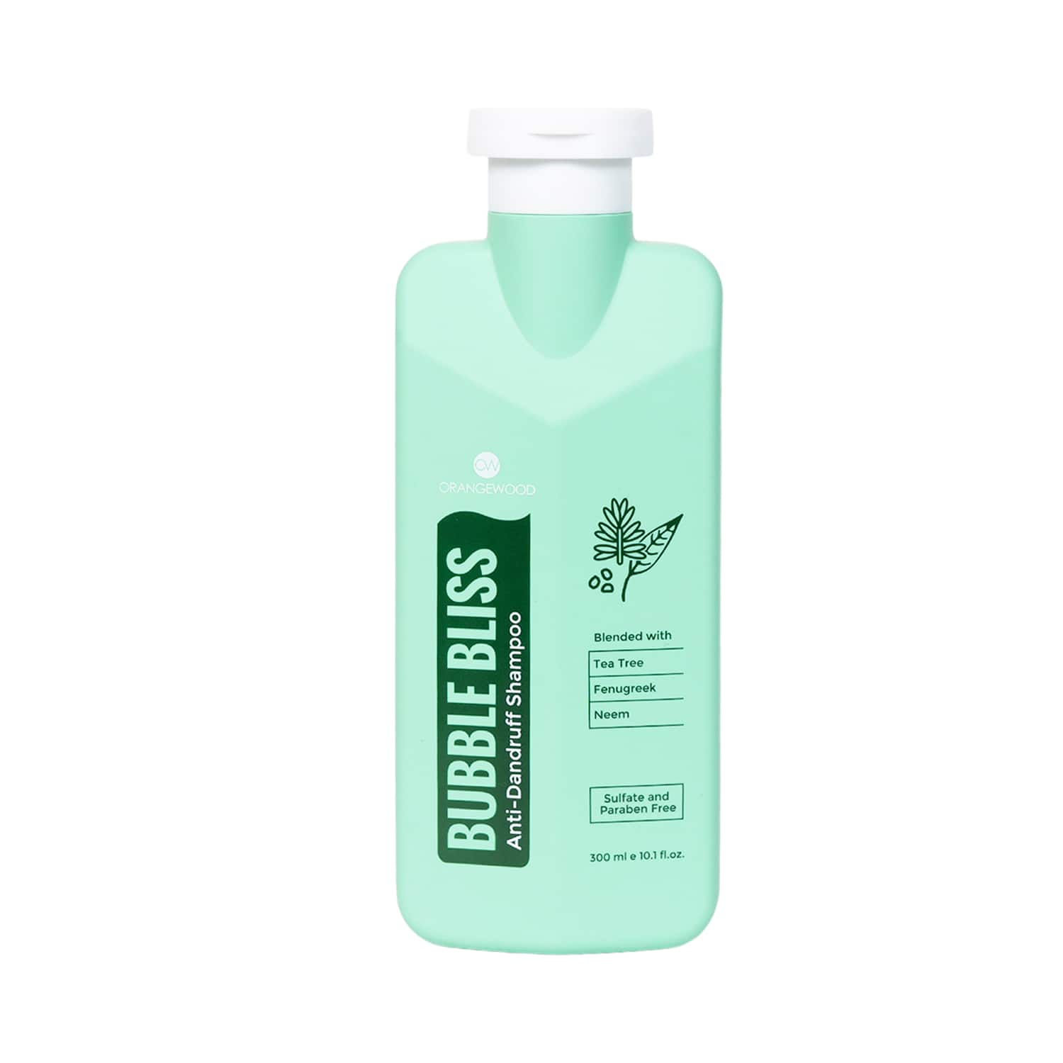 Orangewood | Orangewood Bubble Bliss Anti Dandruff Shampoo for Dandruff Hair Loss & Dryness (300 ml)