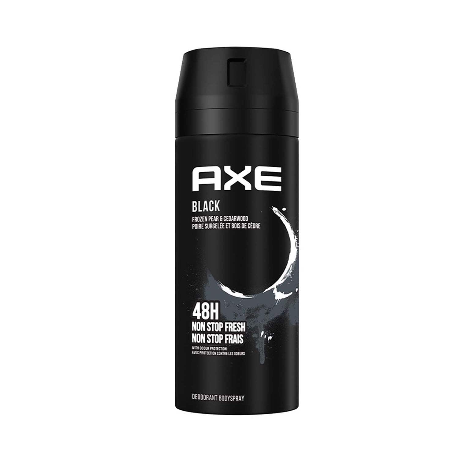 AXE | Axe Black Deodorant Body Spray for Men 48H Odour Protection Frozen Pear and Cedarwood Scent (150 ml)