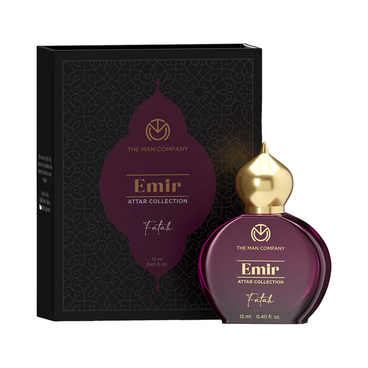 The Man Company | The Man Company 100% Alcohol-Free Attar Perfume for Men – Fatah Emir Collection (12 ml)