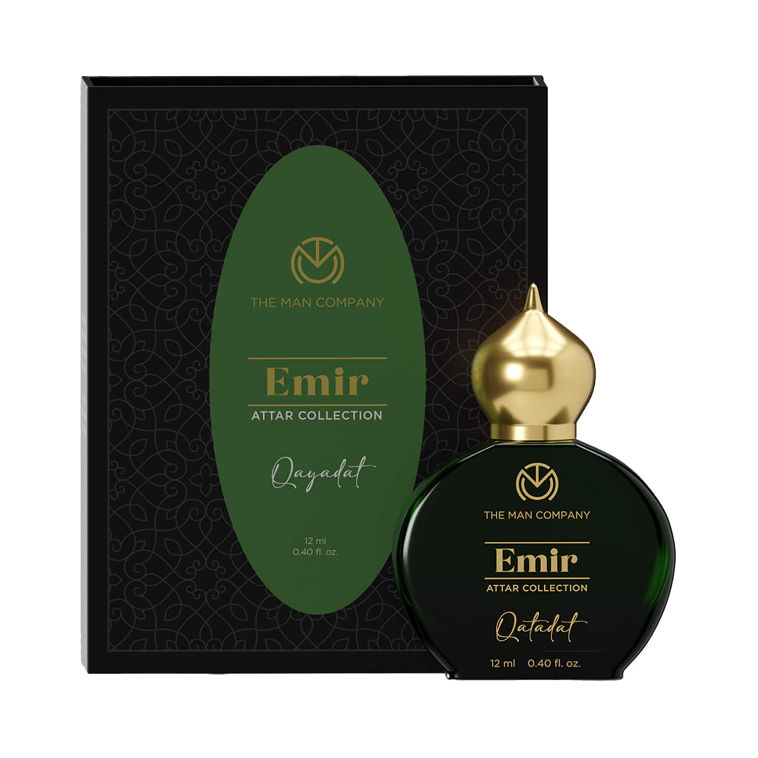 The Man Company | The Man Company 100% Alcohol-Free Attar Perfume For Men Qayadat Emir Collection (12 ml)
