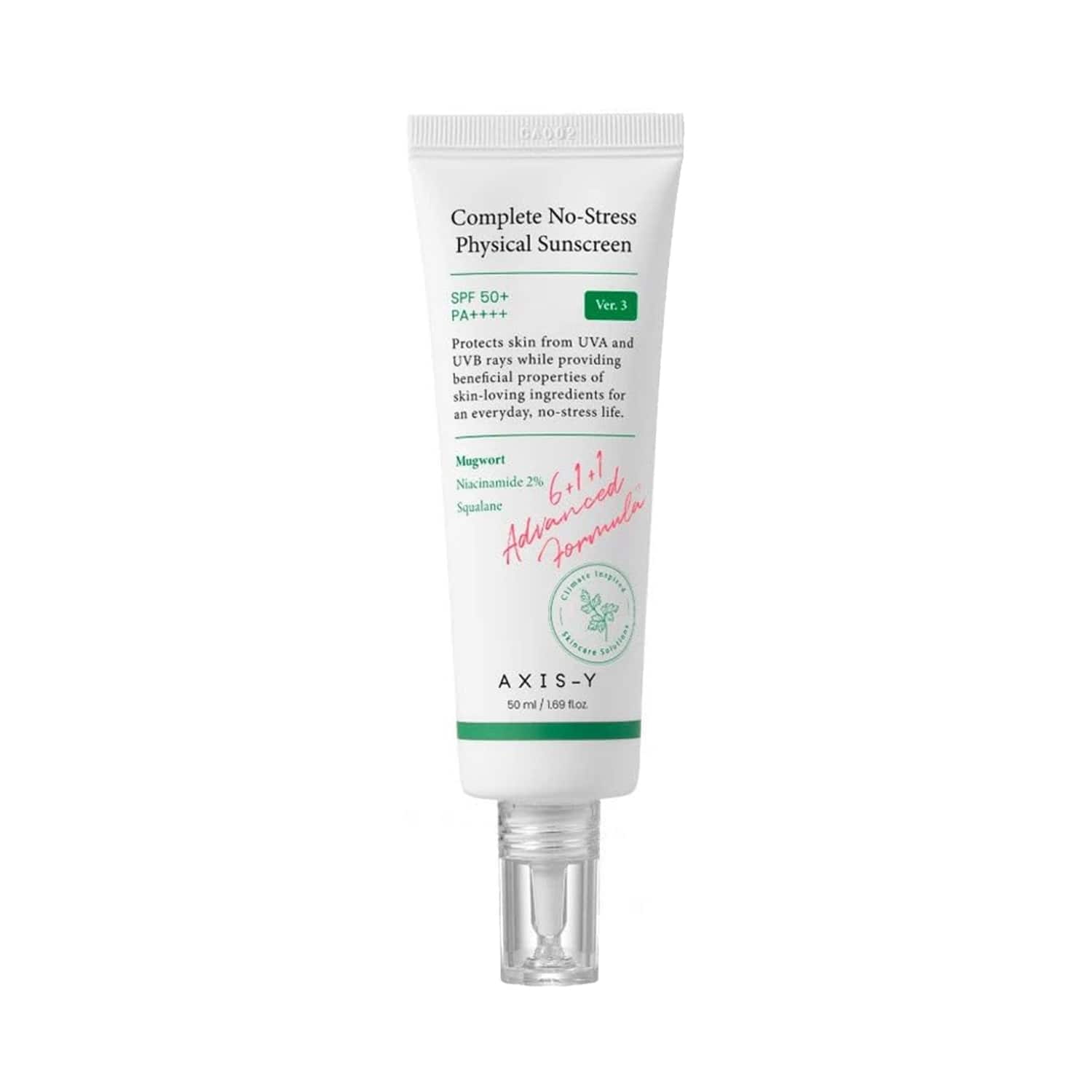 Axis-Y | Axis-Y Complete No-Stress Physical Sunscreen SPF 50 (50 ml)