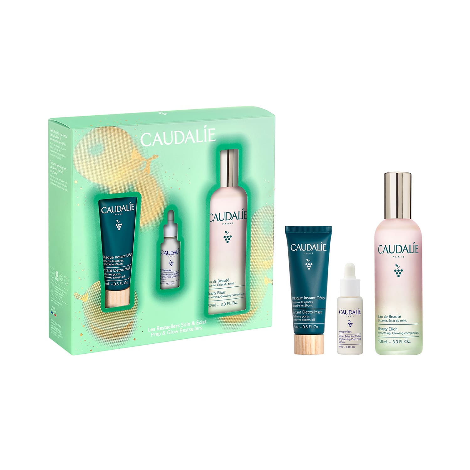 Caudalie | Caudalie Prep & Glow Bestsellers (3 pcs)