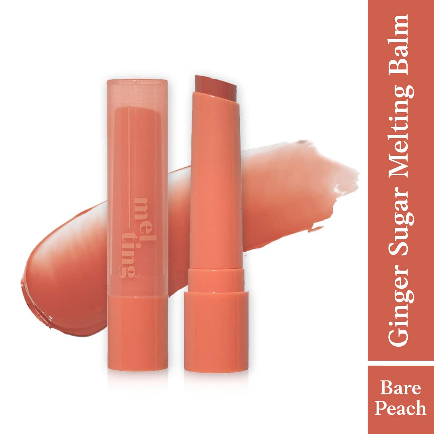 ETUDE HOUSE | ETUDE HOUSE Ginger Sugar Melting Balm - 03 Bare Peach (2.3g)