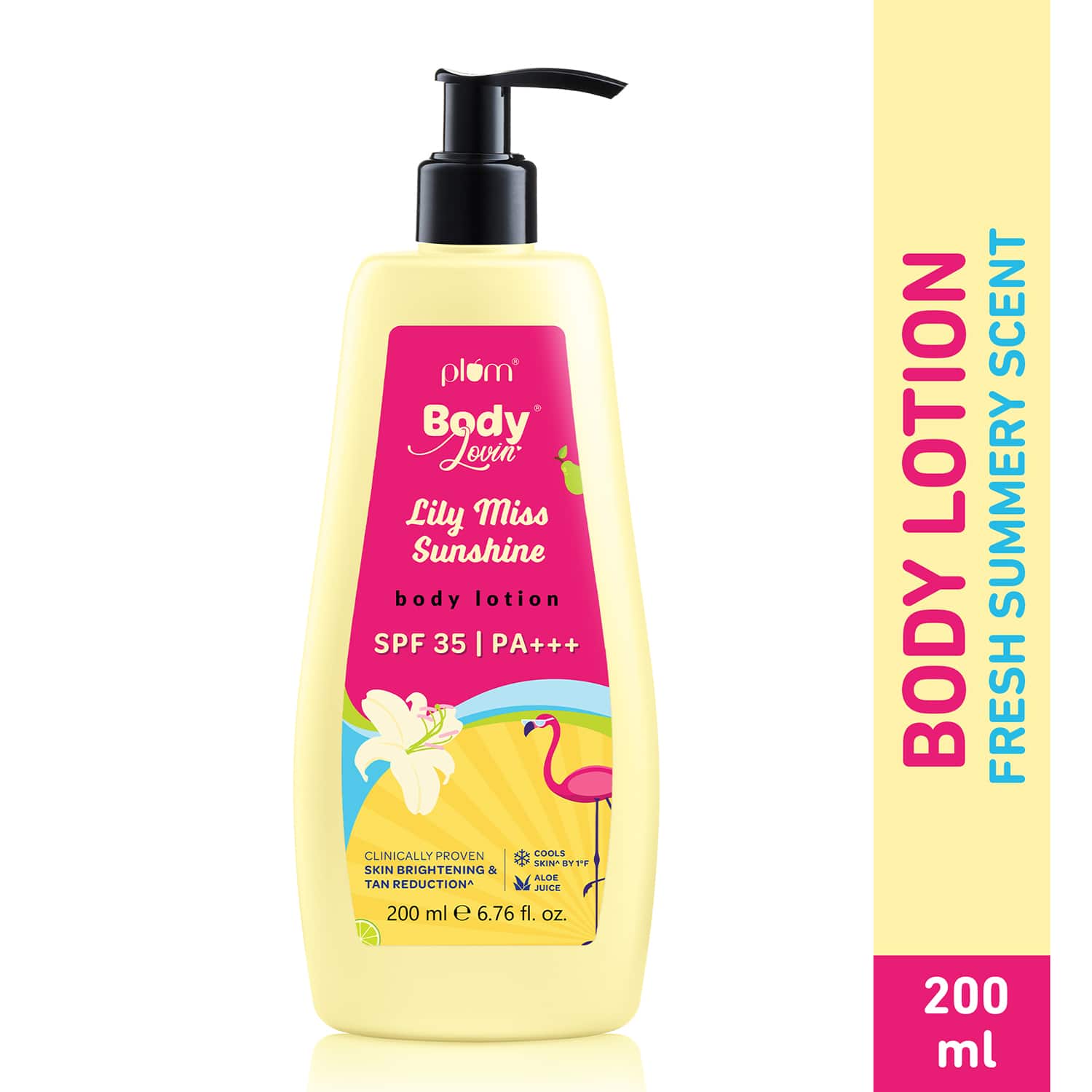 Plum | Plum BodyLovin' Lilly Miss Sunshine Body Lotion SPF 35 PA+++ -No White Cast (200 g)
