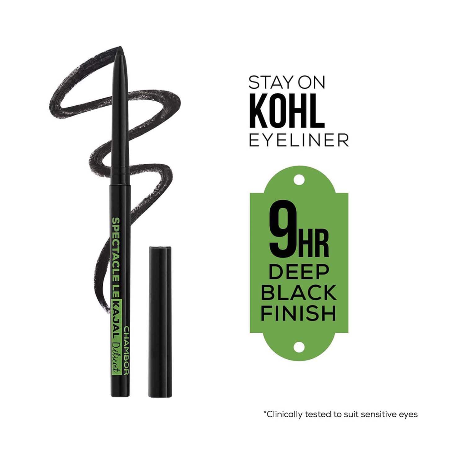 Chambor | Chambor Spectacle Le Kajal - 01 Deep Black (0.25 g)